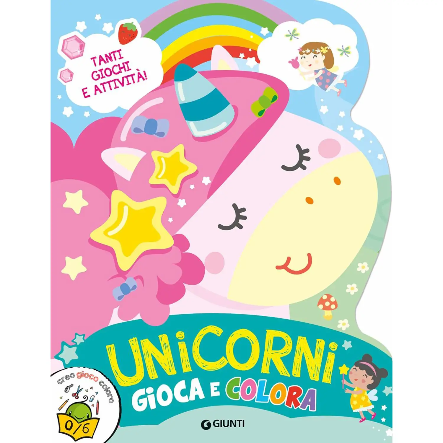 Libro Gioca E Colora Unicorni - Prima biblioteca