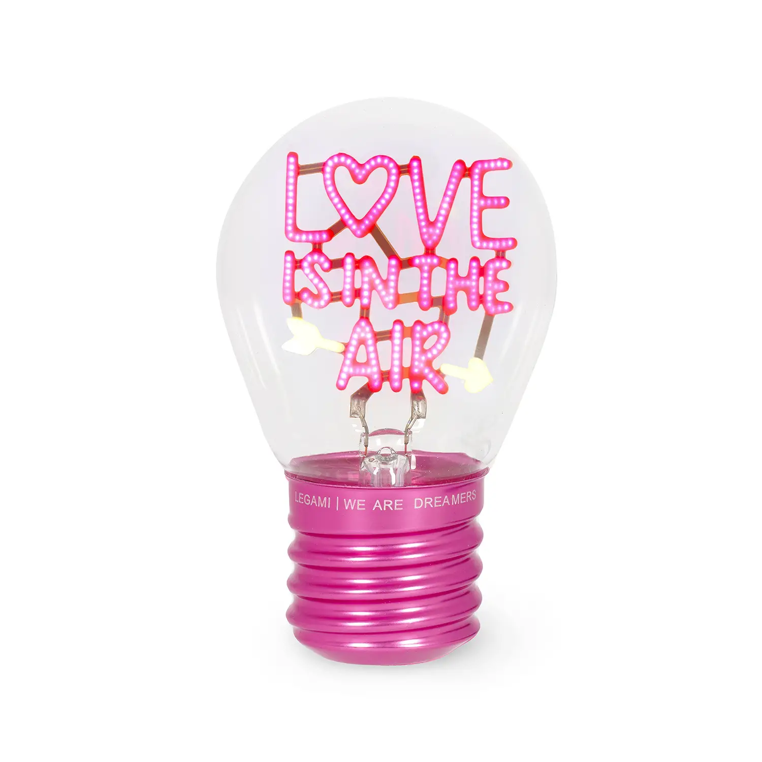 Legami - Lampada Da Tavolo A Forma Di Lampadina Love Is In The Air - legami