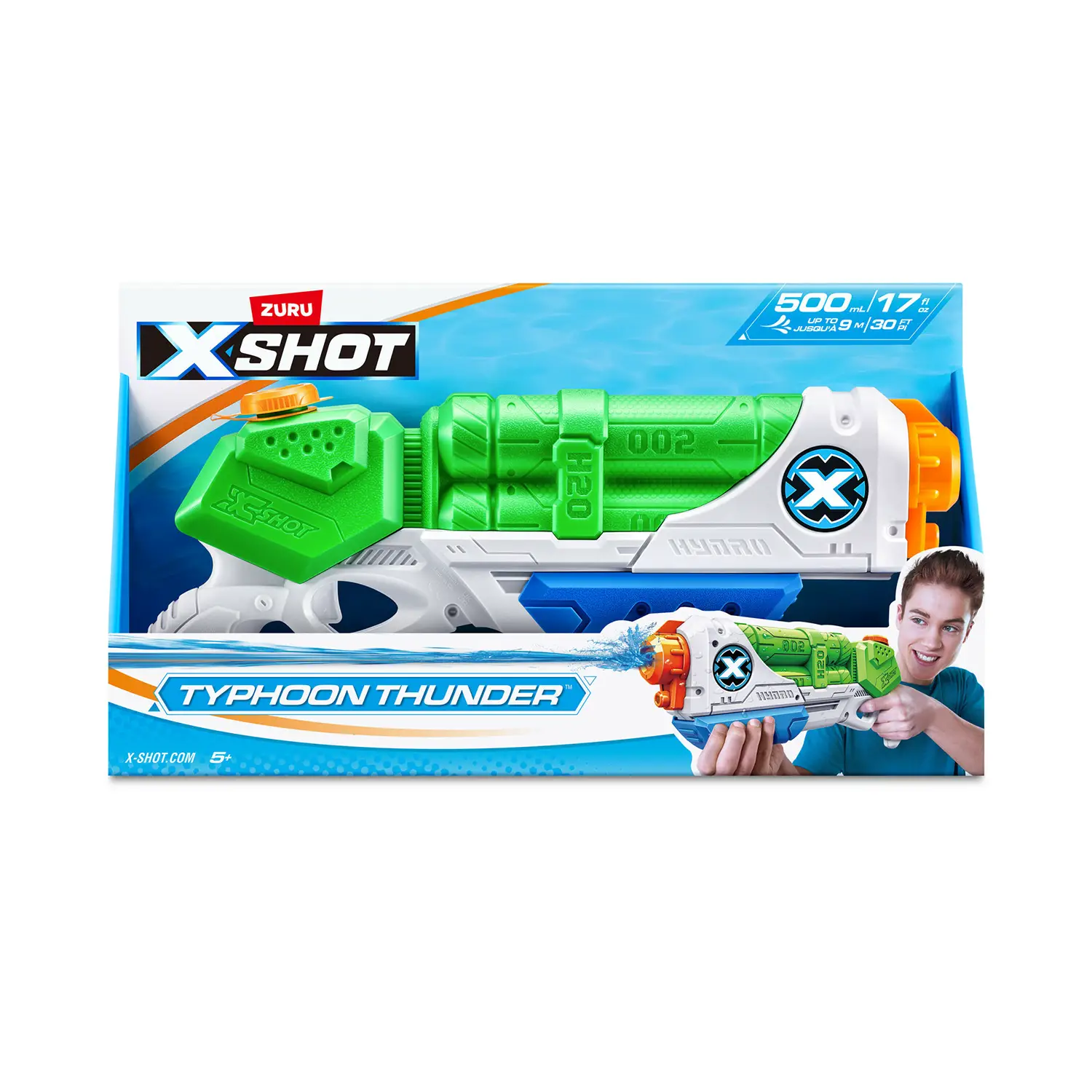 XShot Typhoon Thunder Pistola ad Acqua 9 m 550 ml - armi soldatini