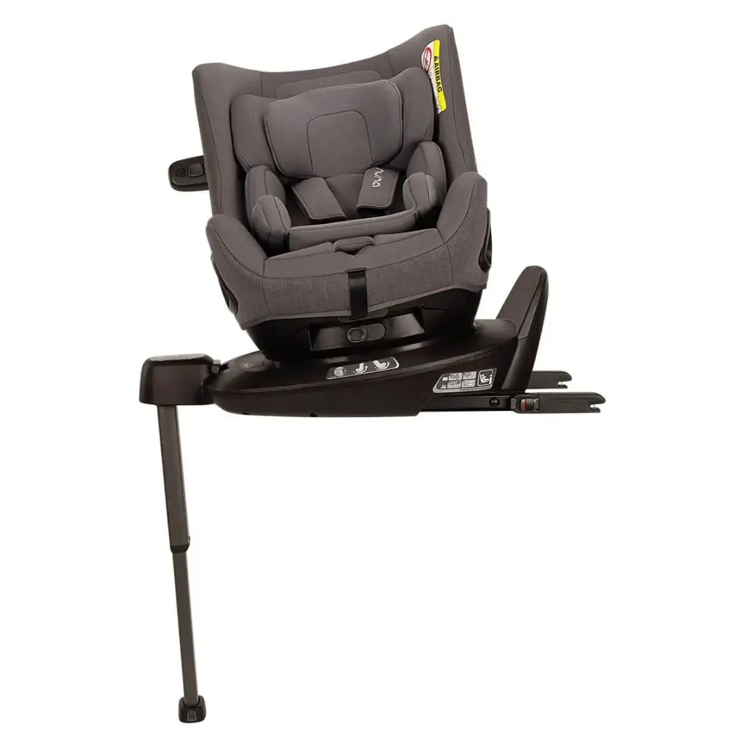 Nuna Pruu Seggiolino Auto i-Size Girevole 360° 0–4 Anni 40-105Cm Thunder - bambini 40-105 cm (0-4 anni)