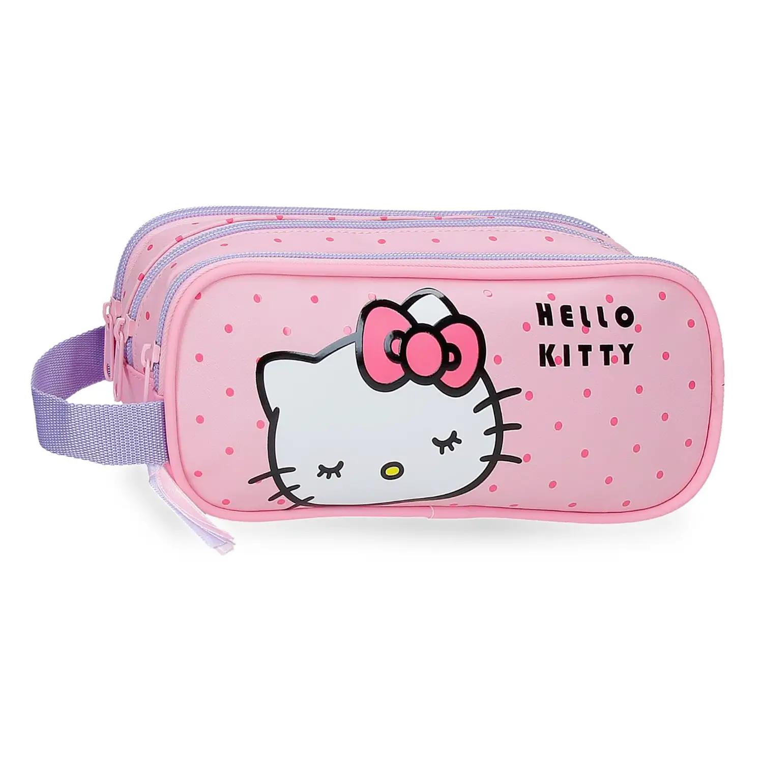 Hello Kitty Bows Astuccio 3 Scomparti - bauletti tombolini bustine
