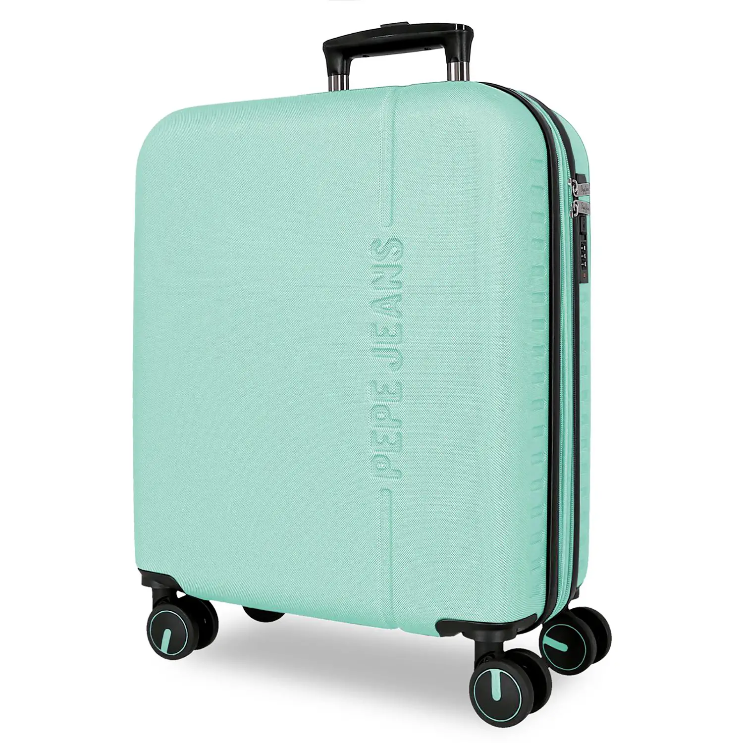 Pepe Jeans Montana Trolley Abs 55 cm 4 Ruote Turchese - valige e borse da viaggio