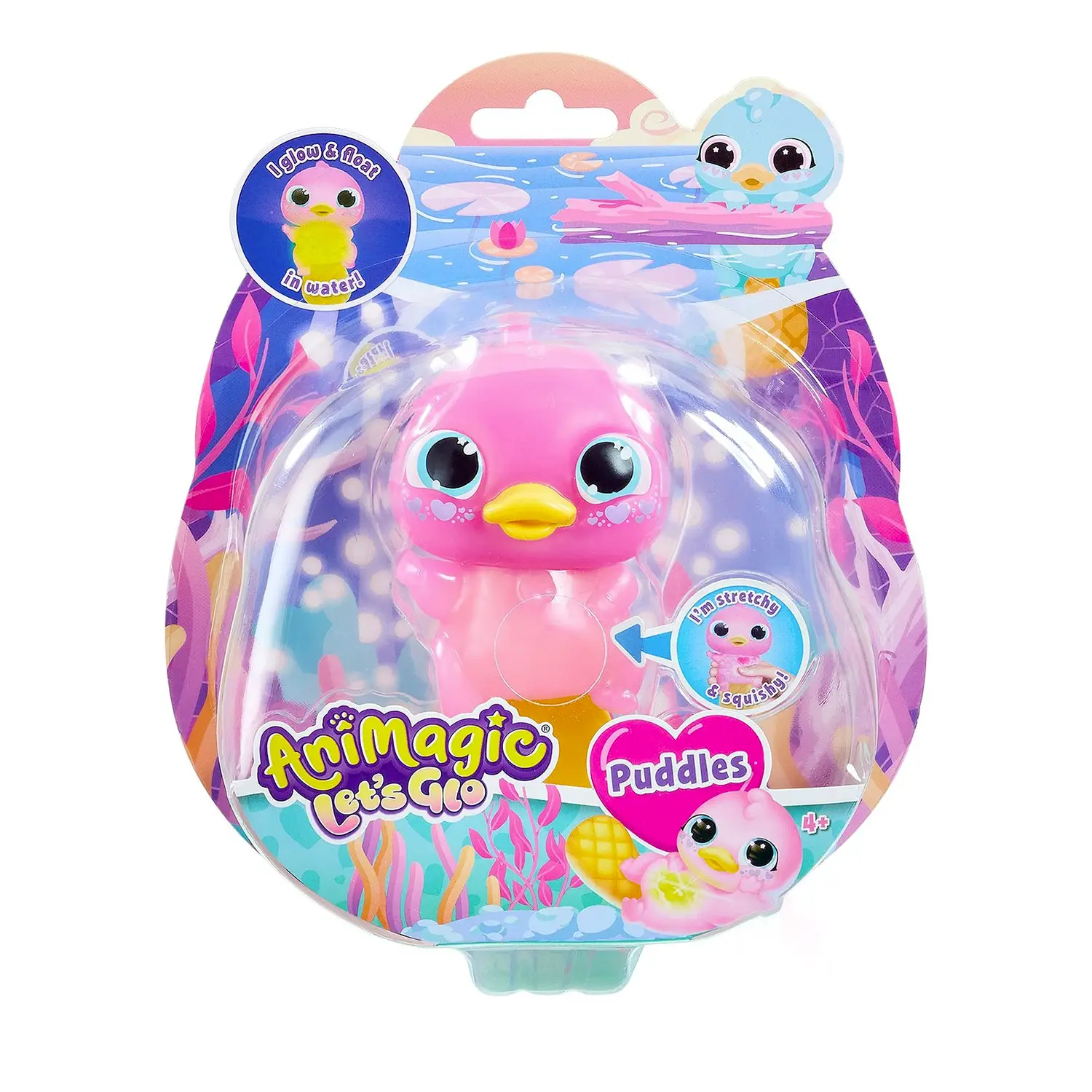 Animagic Let's Glo Puddles Rosa - collezionabili bambina