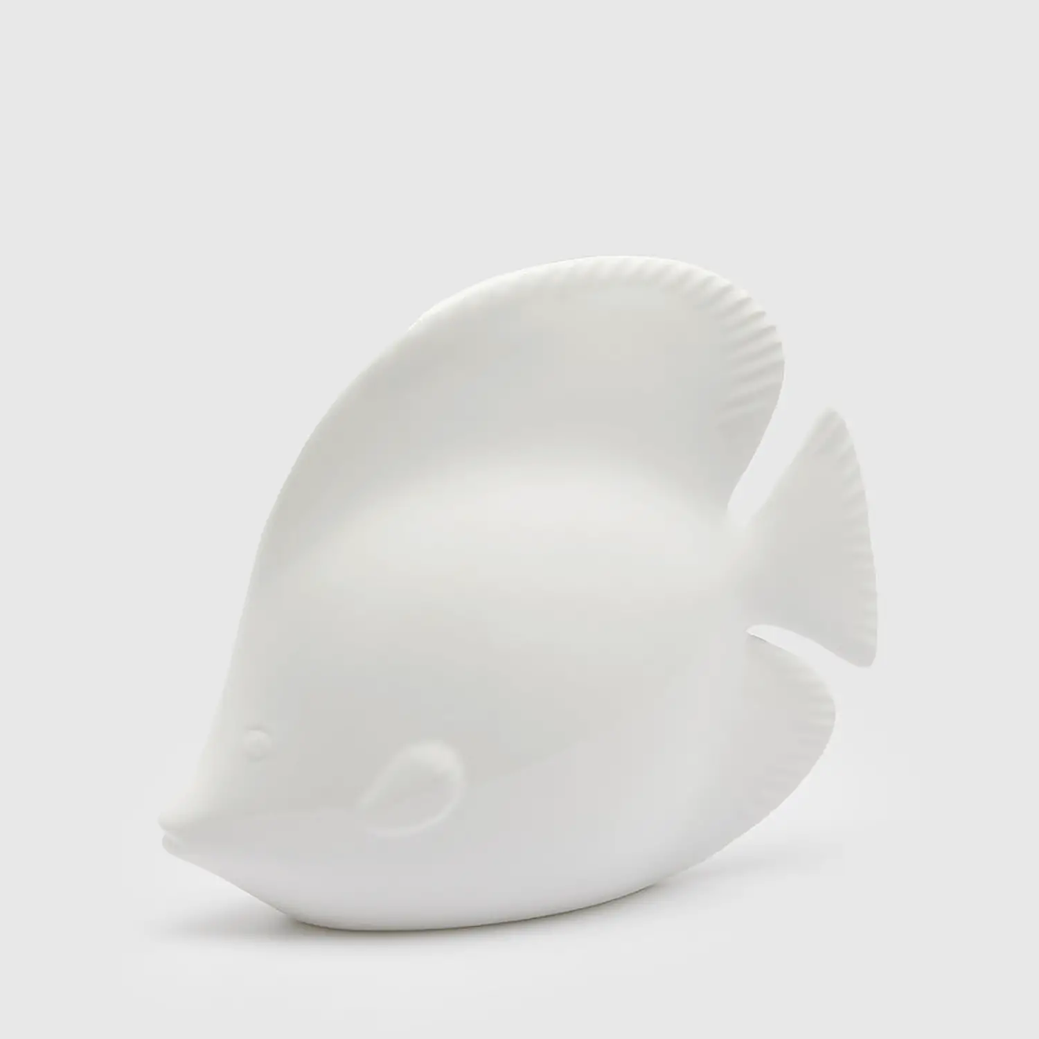 Decorazione Pesce Angelo Bianco Misura Grande - oggetti decorativi