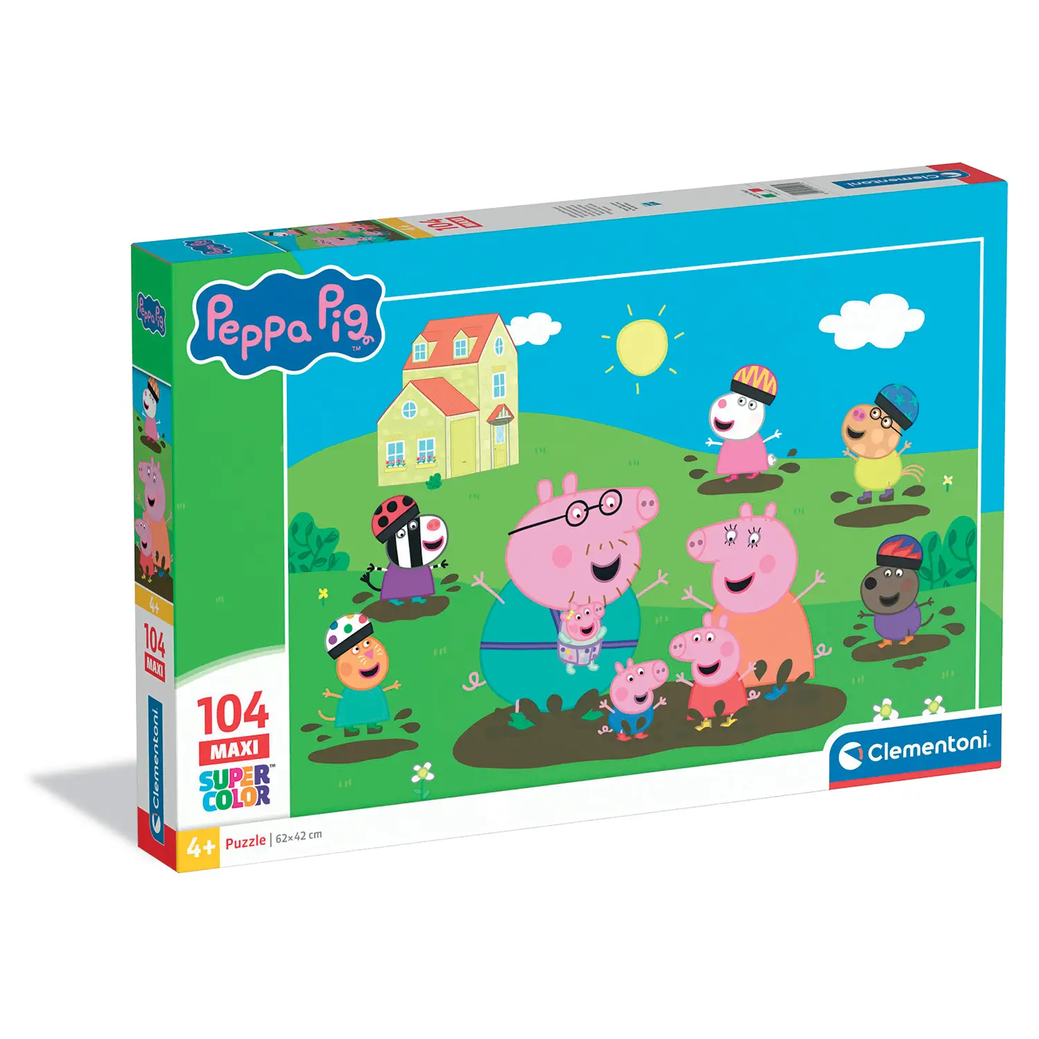 Puzzle 104 Pezzi Maxi Peppa Pig - Puzzle in cartone