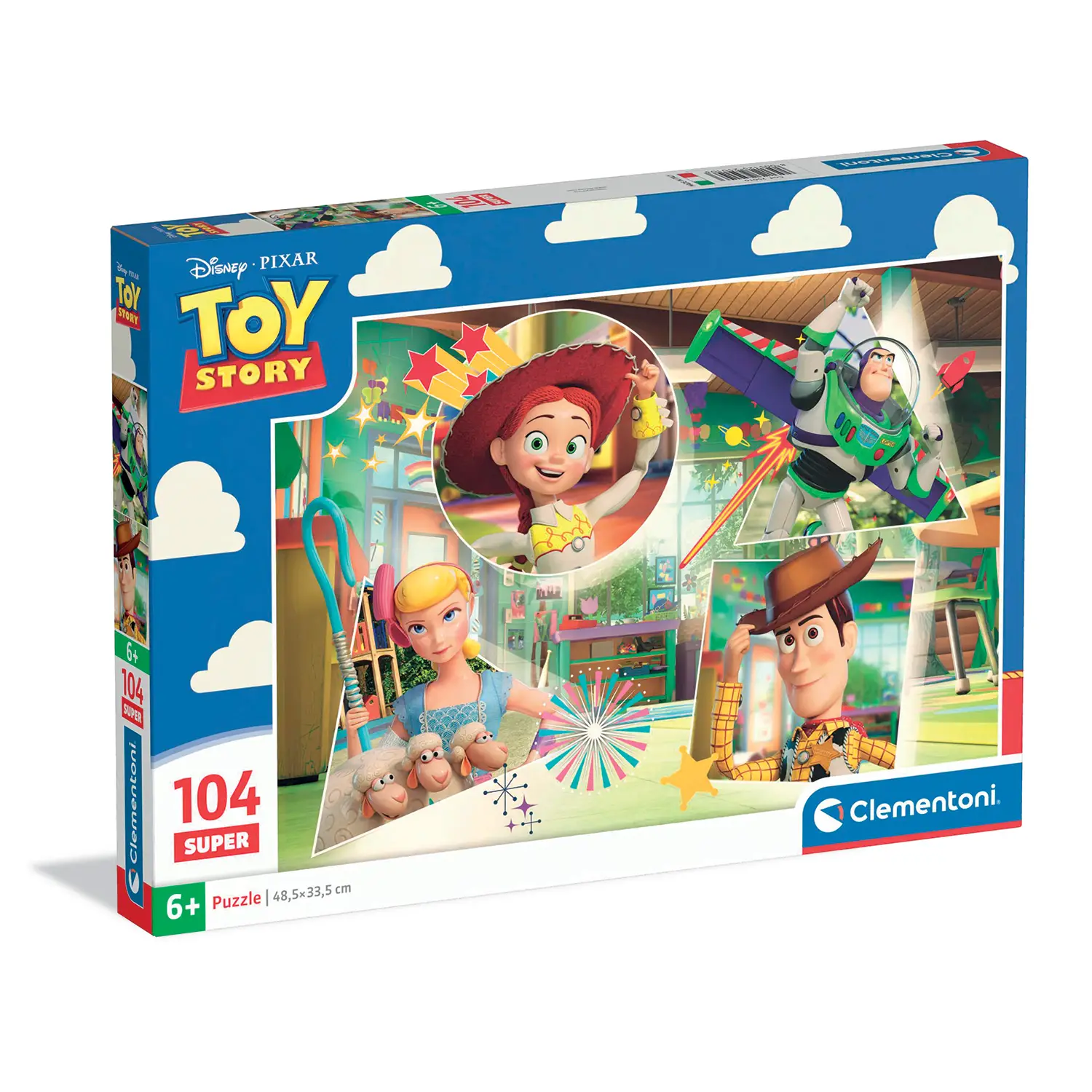 Puzzle 104 Pezzi Super Disney Toy Story - Puzzle in cartone