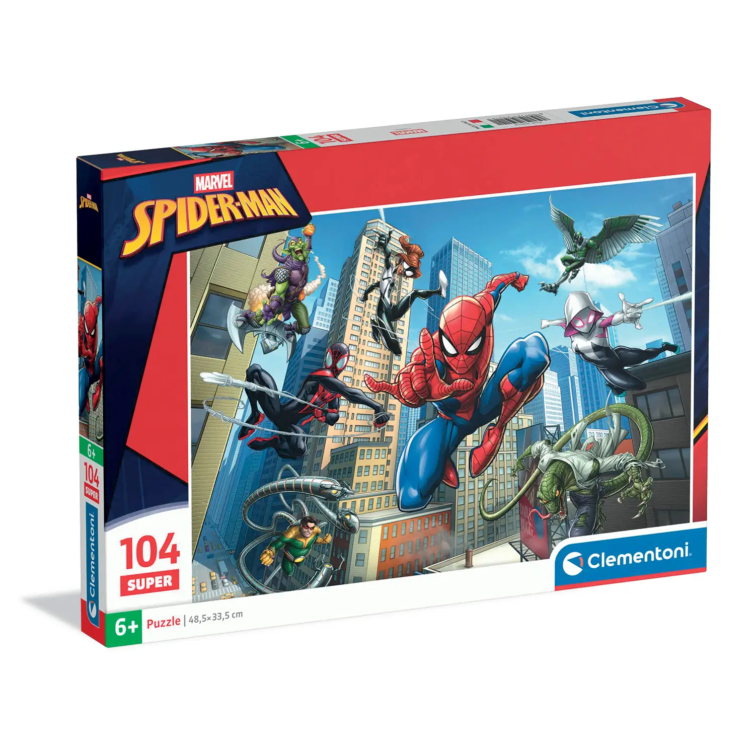 Puzzle 104 Pezzi Super Spiderman - Puzzle in cartone
