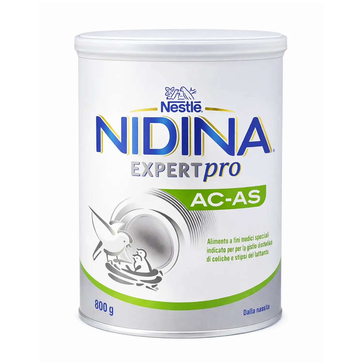 Latte Nidina Expert Pro AS-AC, Anti-Stipsi E Anti-Coliche 800 gr - latti artificiali