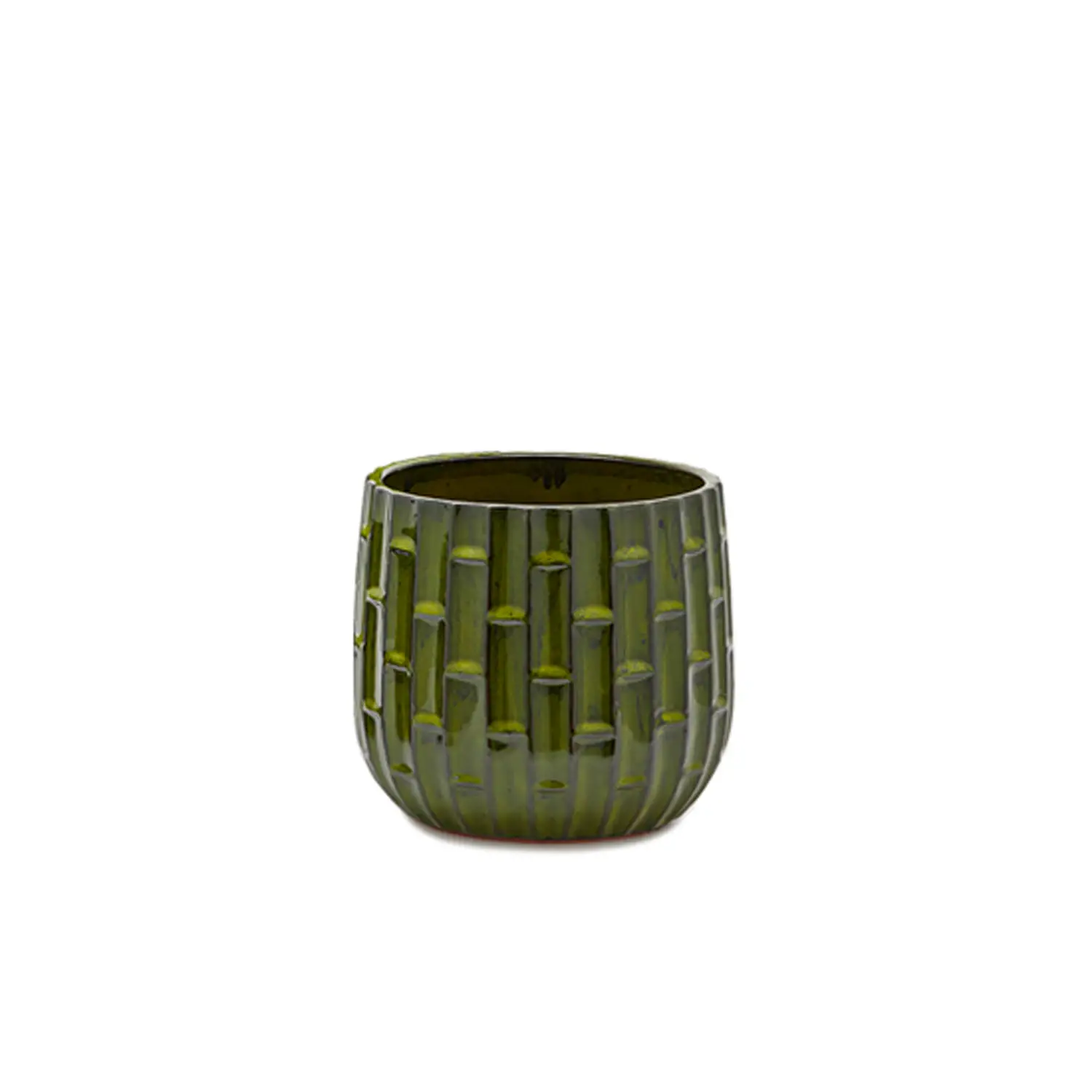 Vaso Decorativo Cachepot Similbamboo H16 Piccolo - oggetti decorativi
