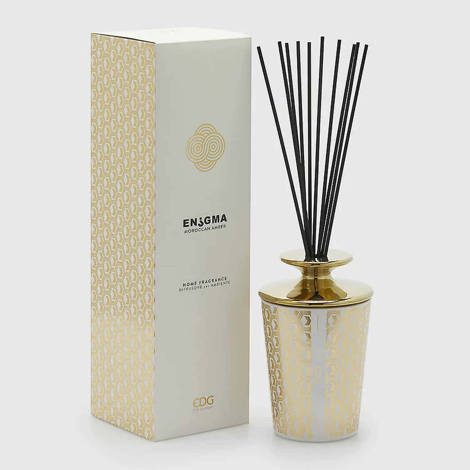 Profumatore Bottiglia Enigma 900ml H20 Moroccan Amber - oggetti decorativi