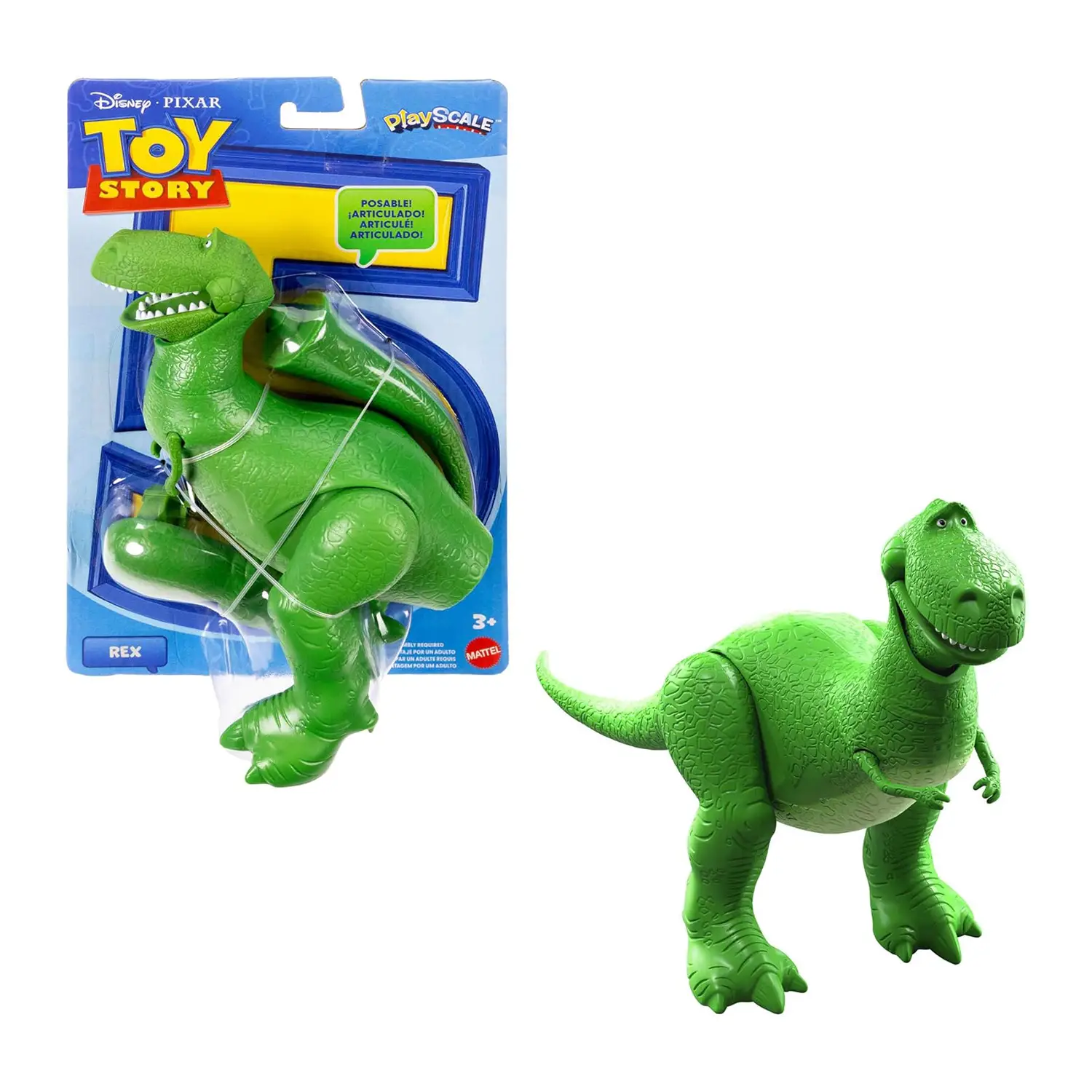 Disney Pixar Toy Story 5 - Rex il Dinosauro Verde - action figures ed accessori