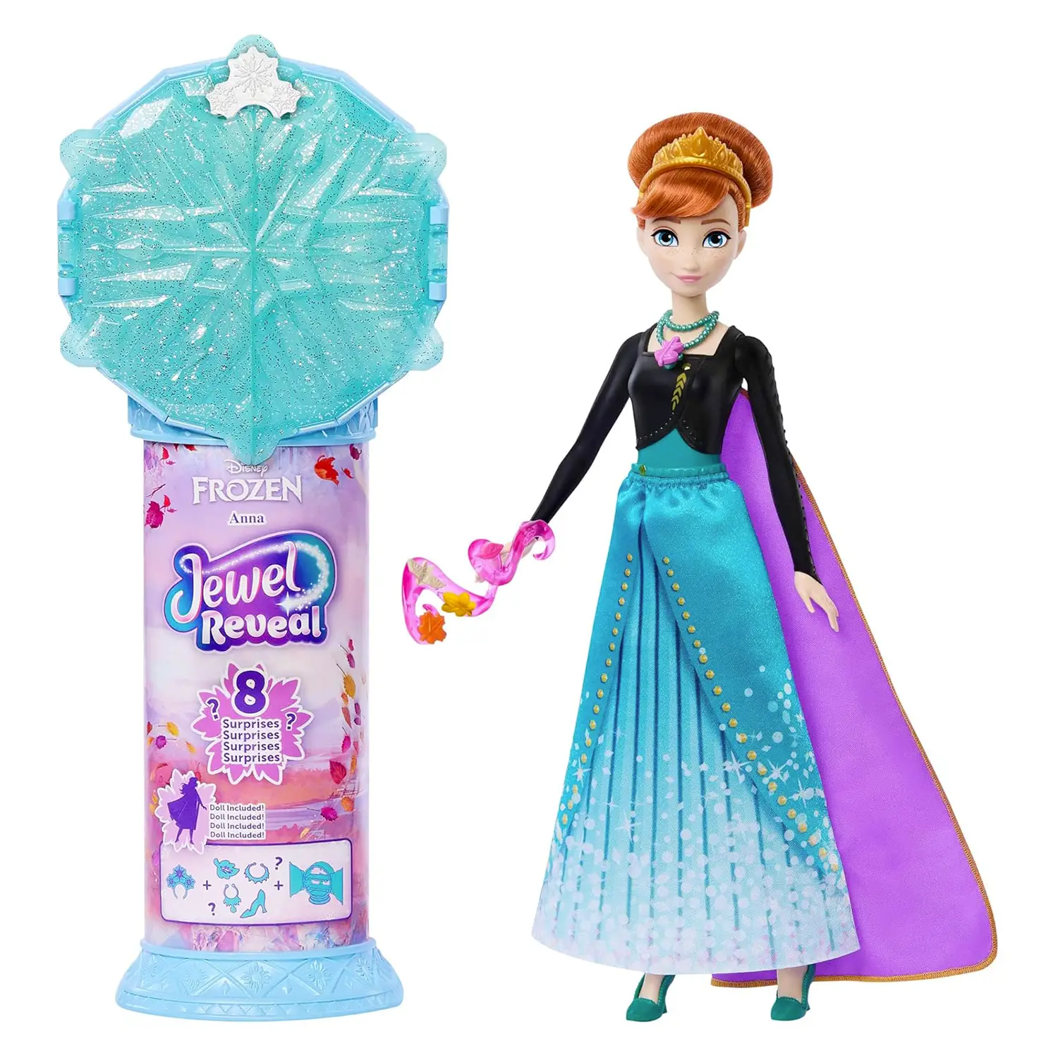Frozen Jewel Reveal Anna - collezionabili bambina