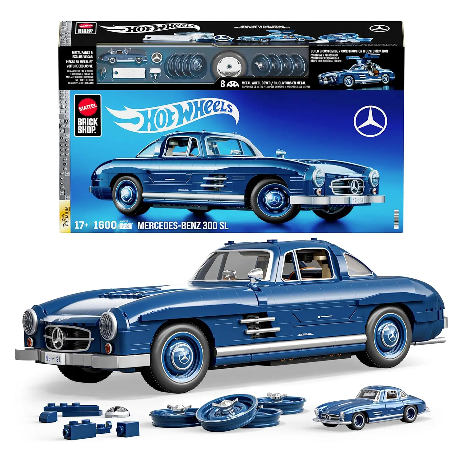 Hot Wheels Set Da Costruire Mercedes-Benz - tematiche