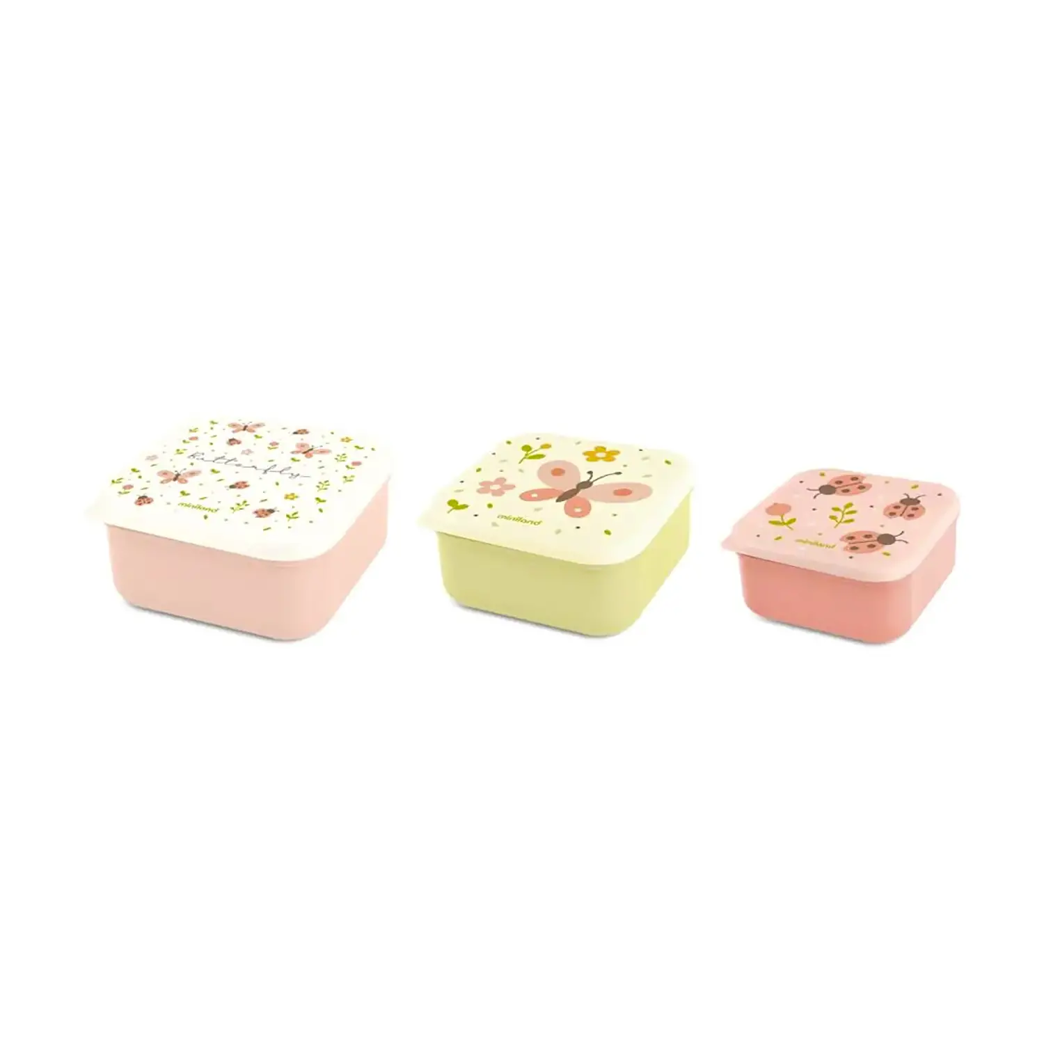 Portamerenda Butterfly Set 3 Pezzi - pappa