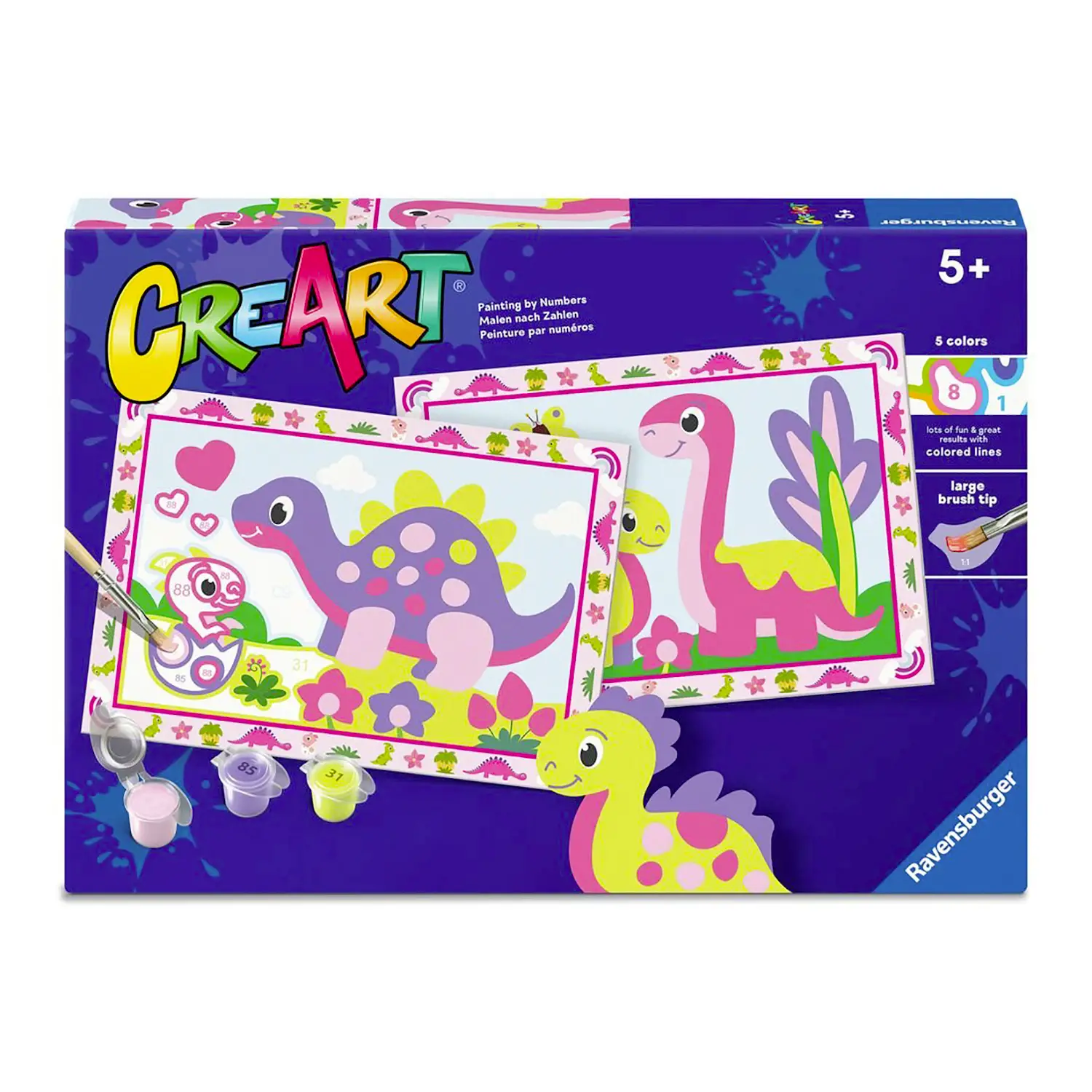 Creart Serie Junior: 2 x Dolci Dinosauri - creatività