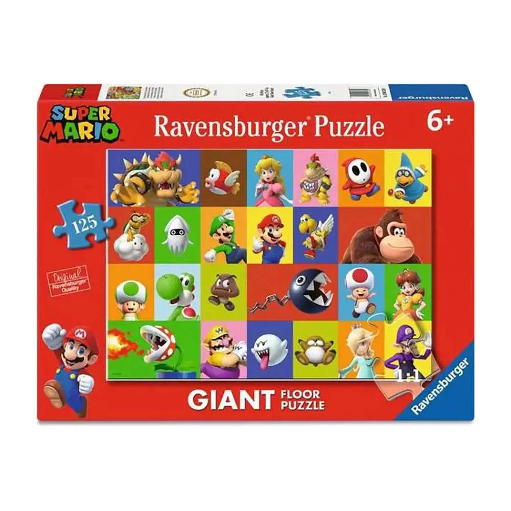 Puzzle 125 Pezzi Giant Super Mario - Puzzle in cartone