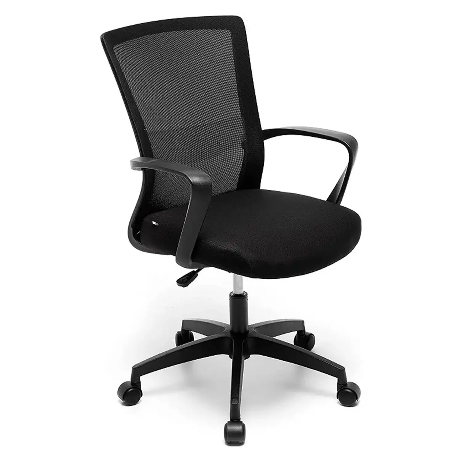 Poltrona Ufficio Lotus Nera Ergonomica con Rete - Arredo per l'ufficio