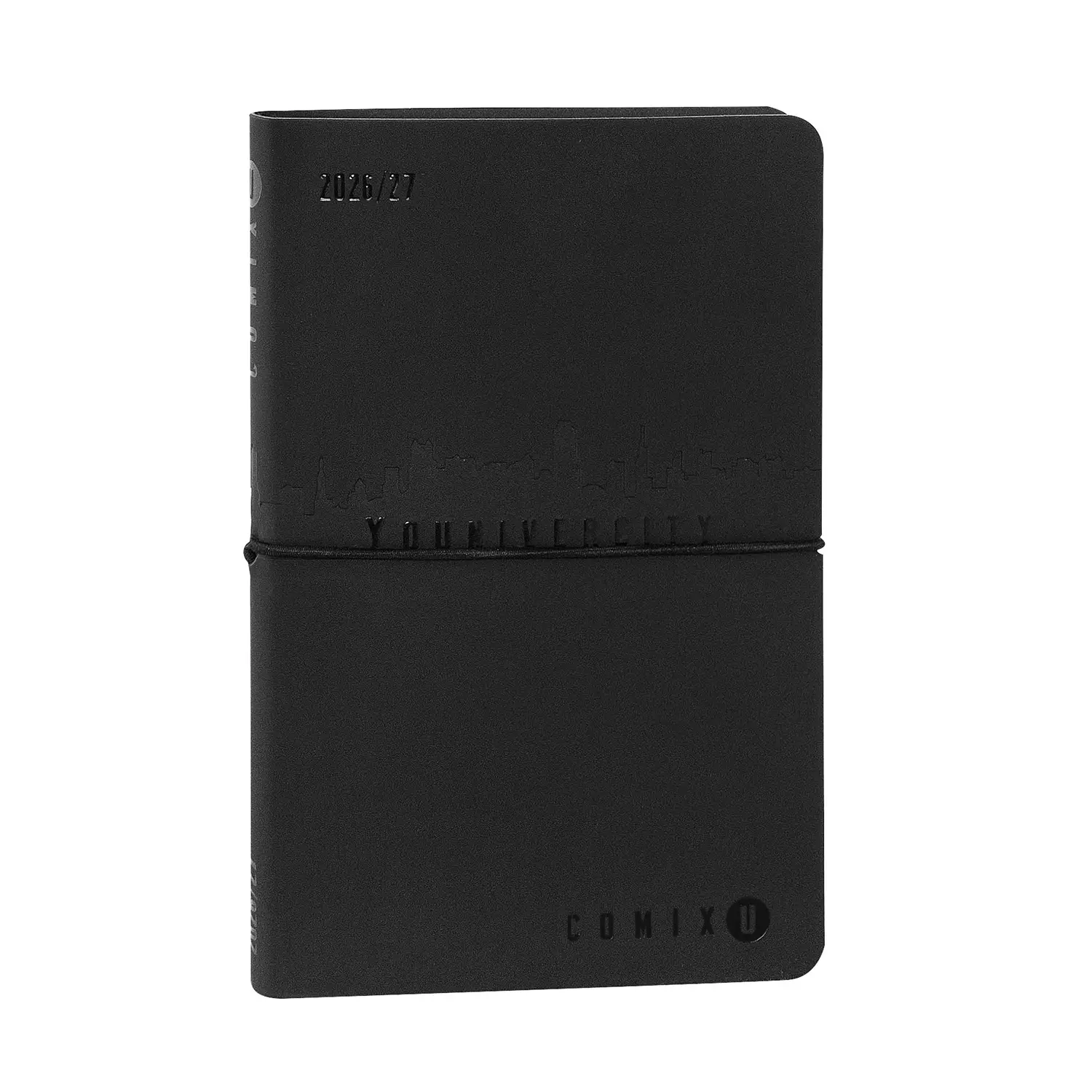 Comix U Younivercity Diario Agenda 13 Mesi Week Med All Black - diari