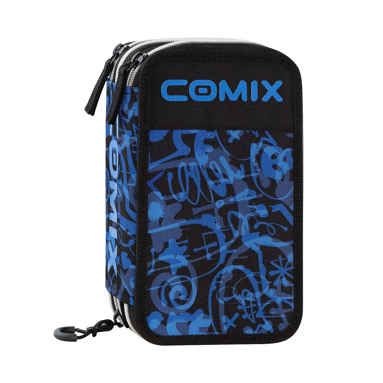 Astuccio Scuola Corredo 3 Zip Comix Wbs 2.0 Street - astucci colori
