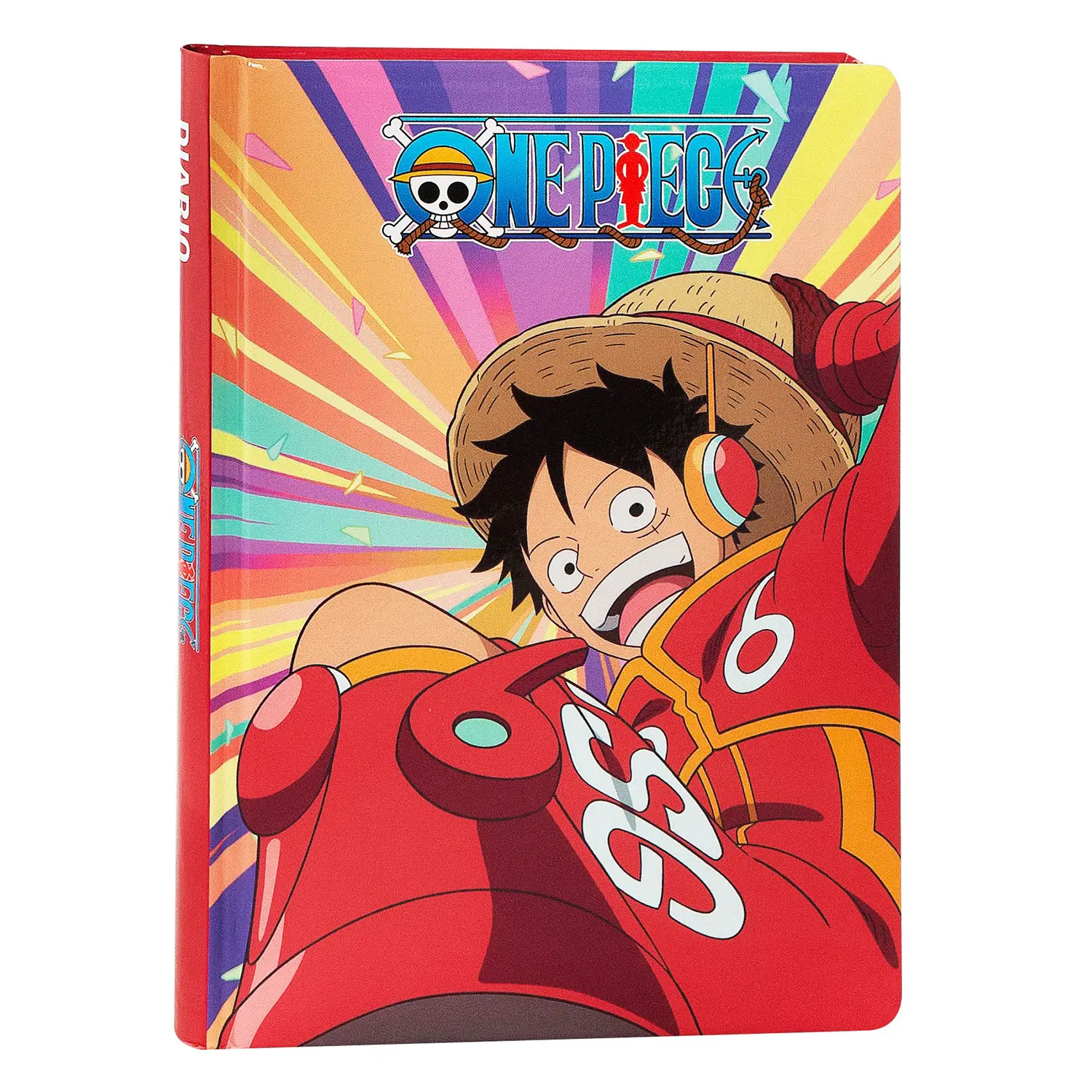 One Piece Diario 12 Mesi Standard Rosso - diari