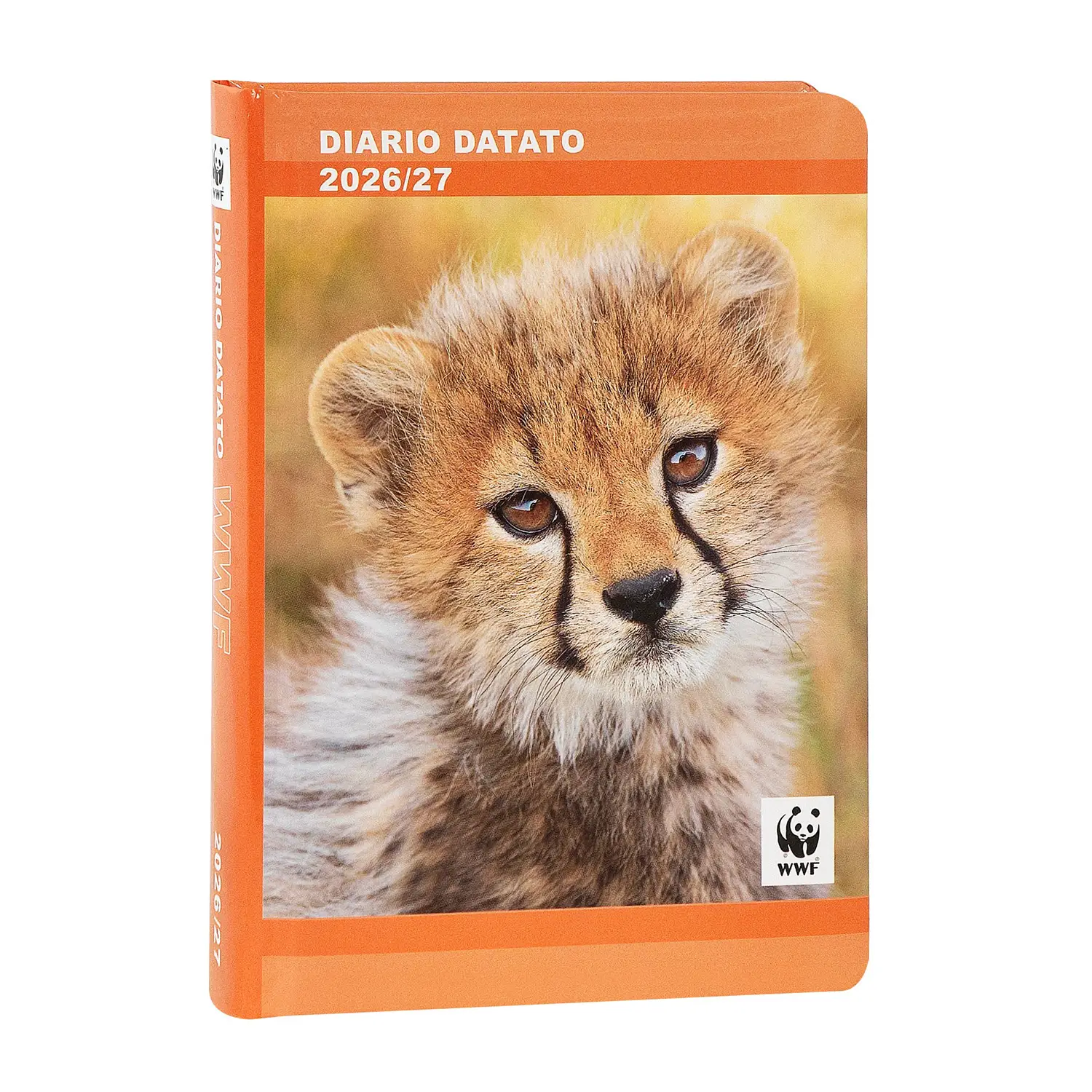 Diario Scuola WWF 2026-2027 Ghepardo Fotografico - diari