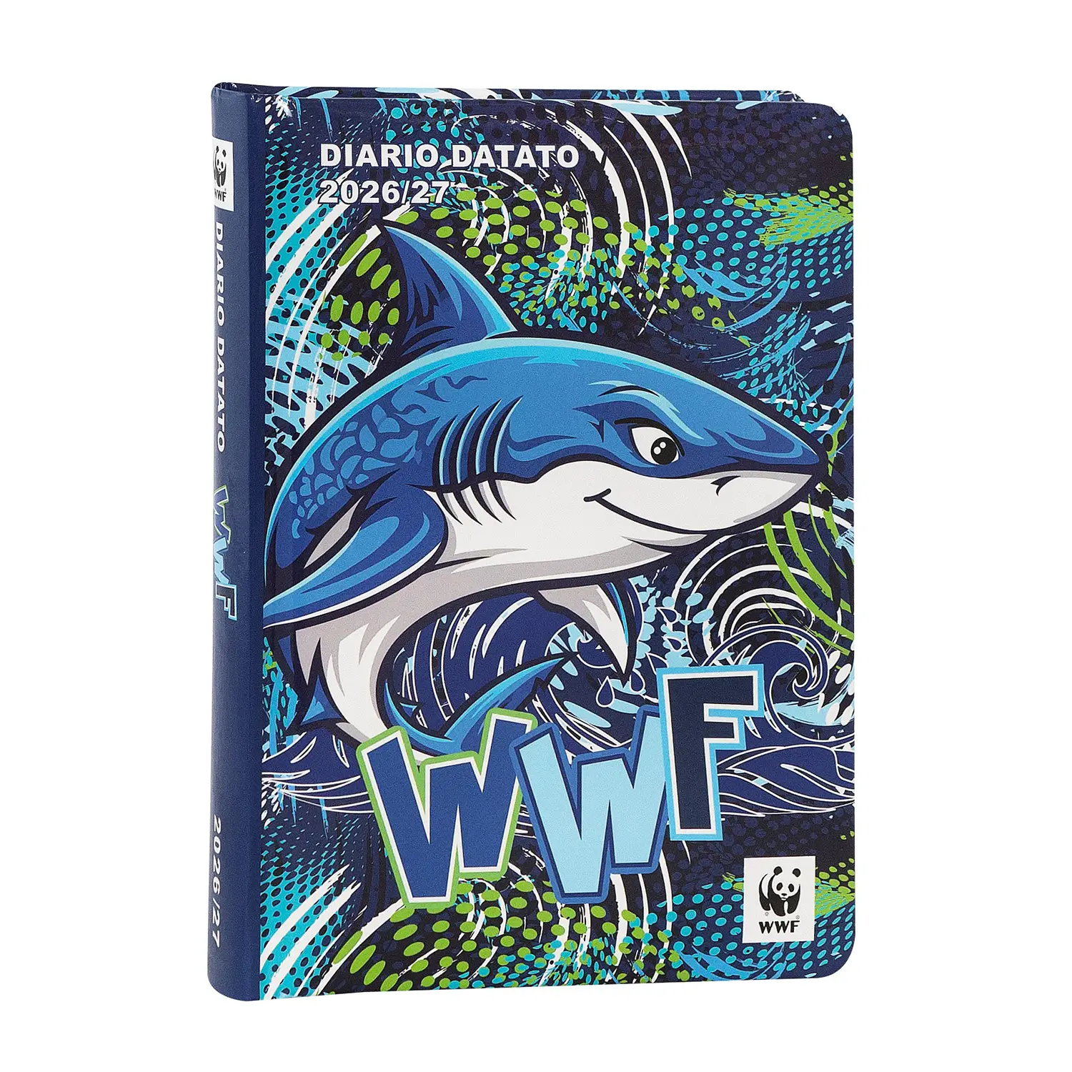 Diario Scuola WWF 2026-2027 Squalo Illustrato - diari