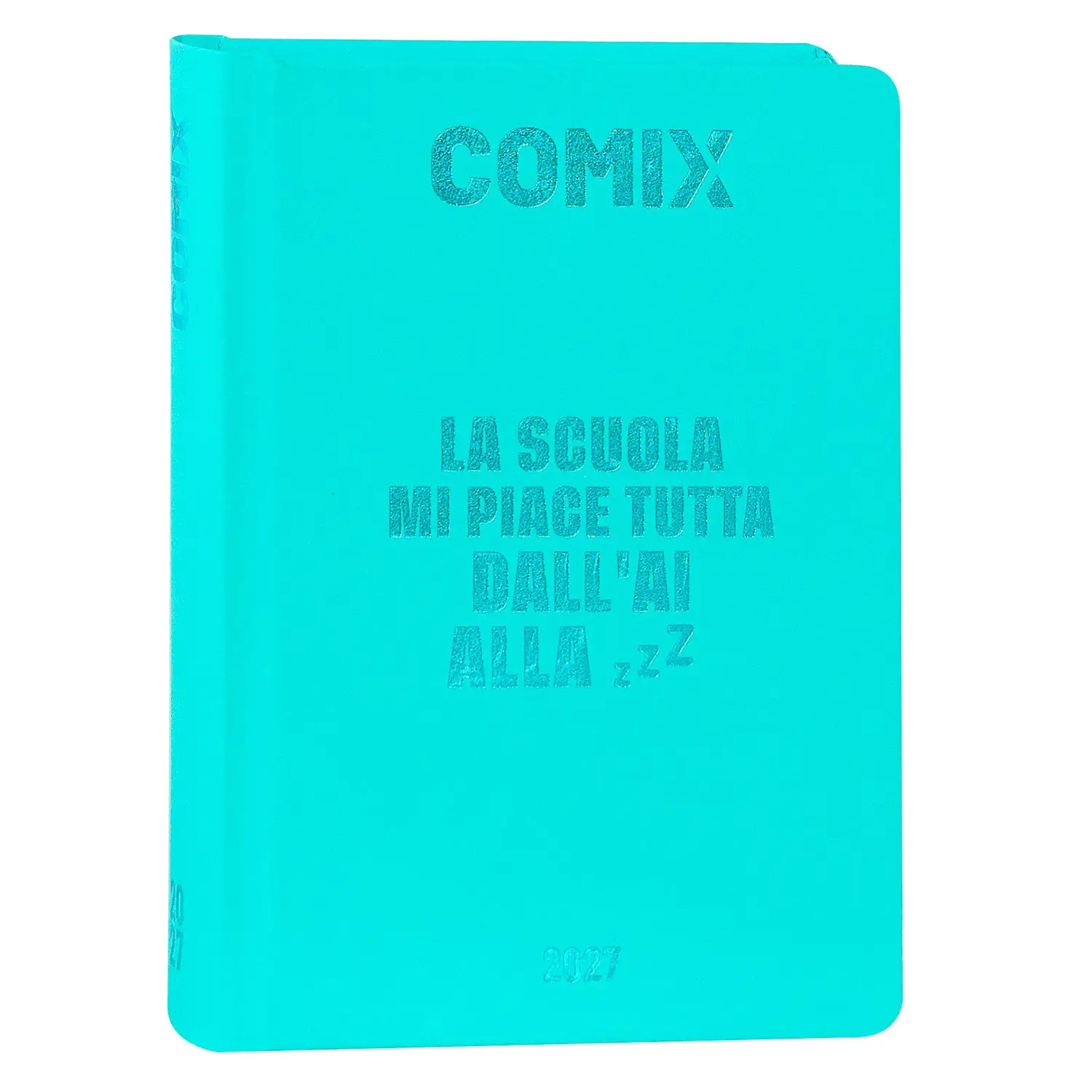 Comix Diario Agenda 16 Mesi Standard Turchese - diari
