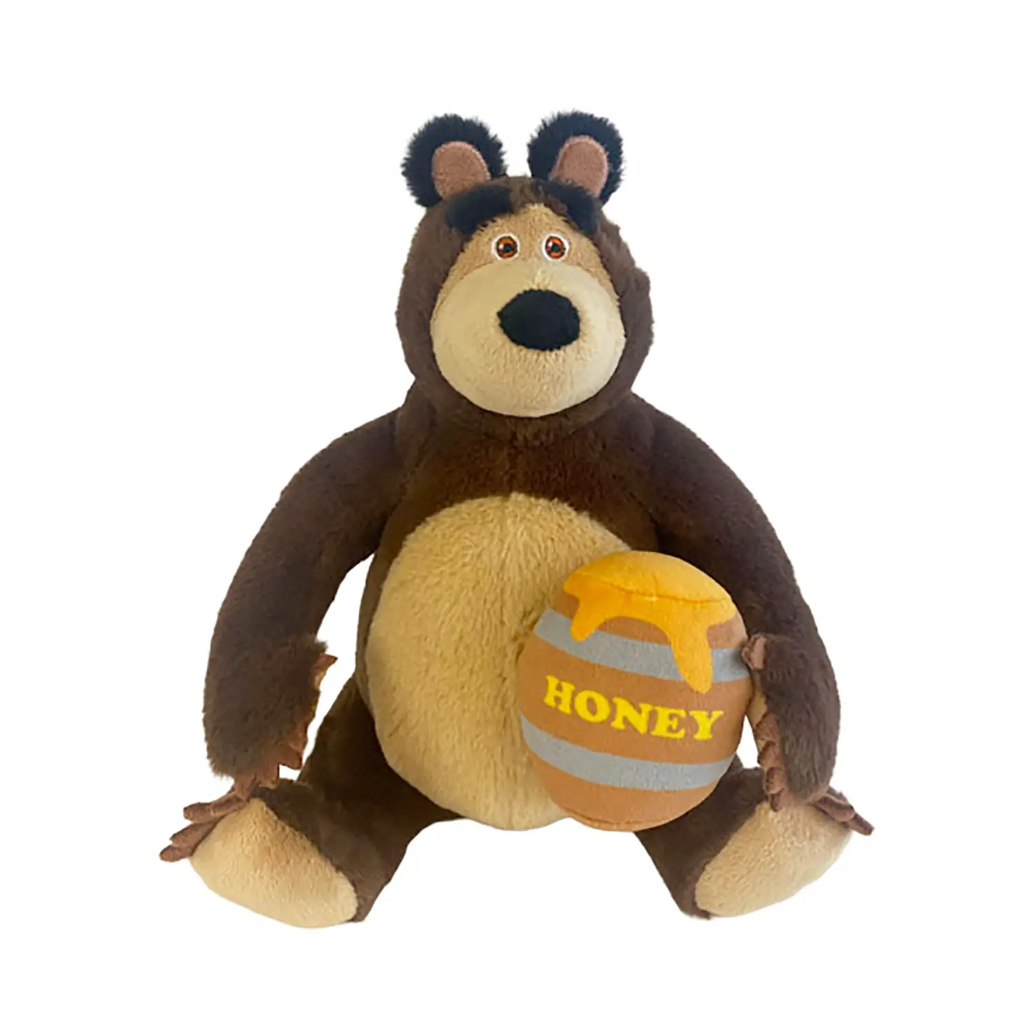 Peluche Orso Con Barilotto Di Miele 35 Cm - peluches 0/36 mesi