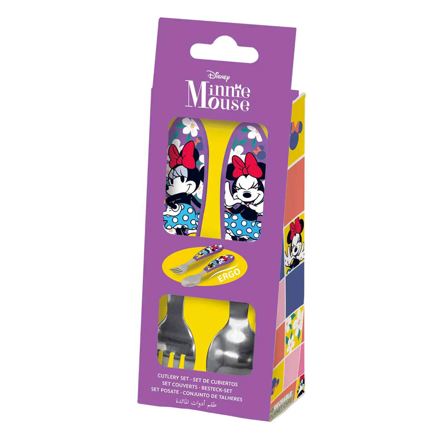 Minnie Set 2 Posate In Acciaio - articoli da tavola