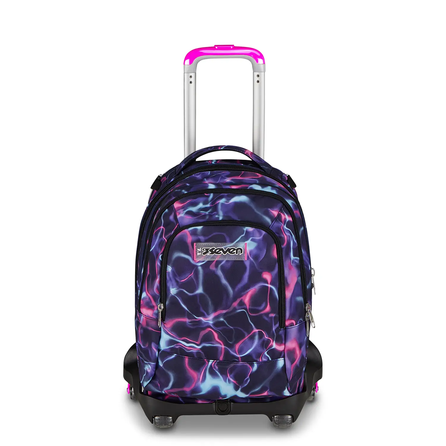 Trolley Zaino Scuola Seven Jack 8WD Detach New Electricvibe Girl - zaini trolley