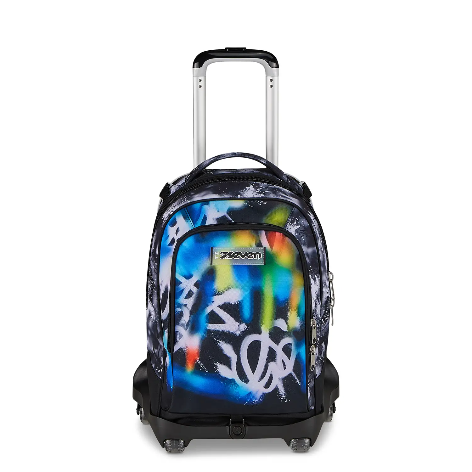 Trolley Zaino Scuola Seven Jack 8WD New Buzzy Note Boy - zaini trolley