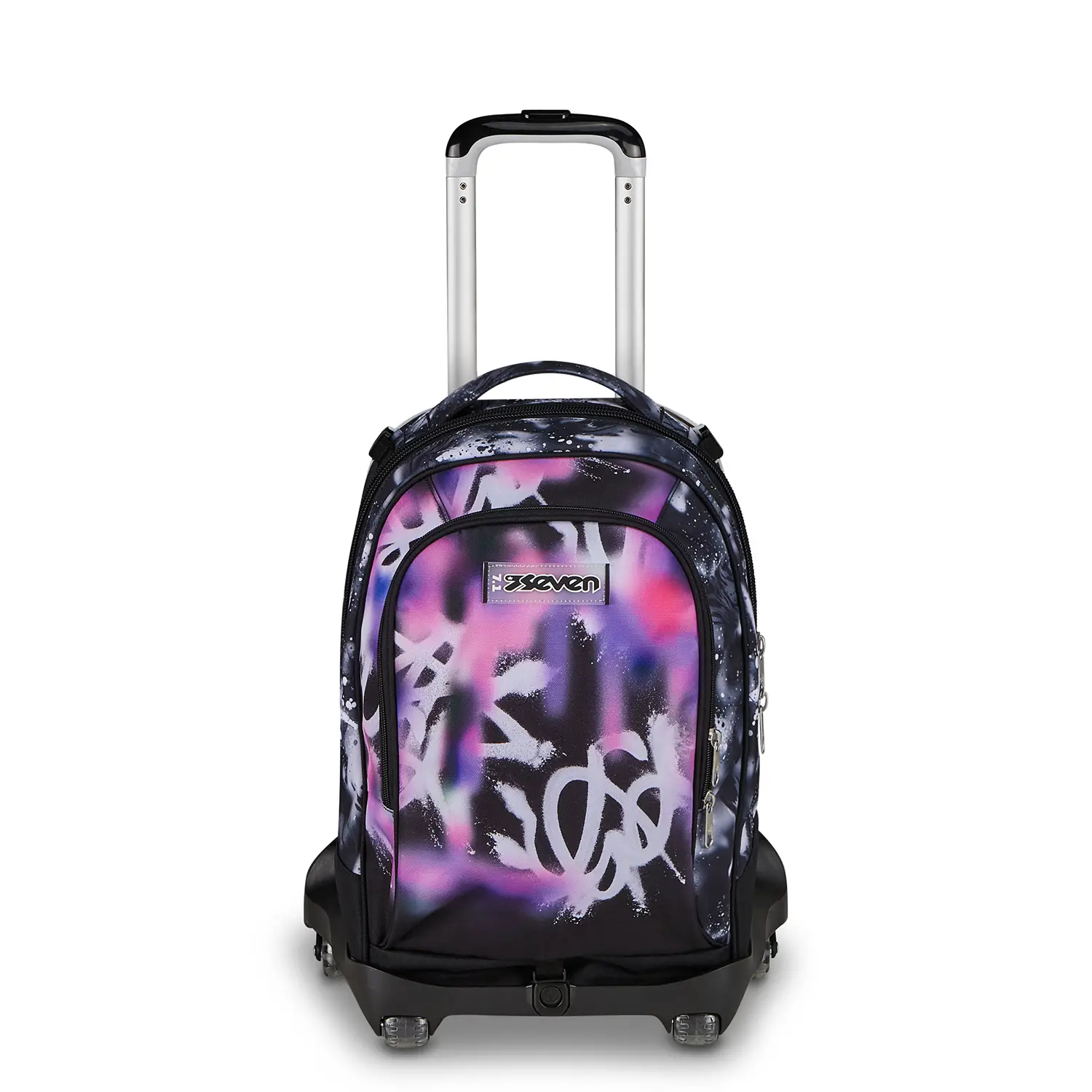 Trolley Zaino Scuola Seven Jack 8WD New Buzzy Note Girl - zaini trolley
