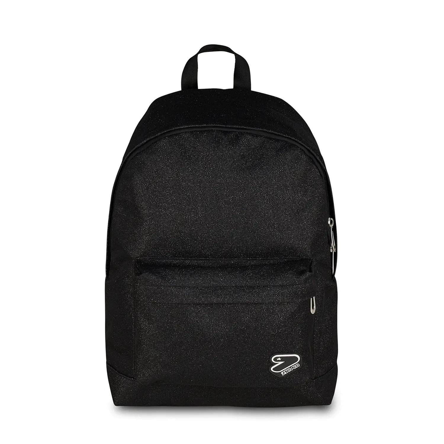 Zaino Scuola Seven Shiny Tech Jet Black 23 Litri Americano - zaini americani