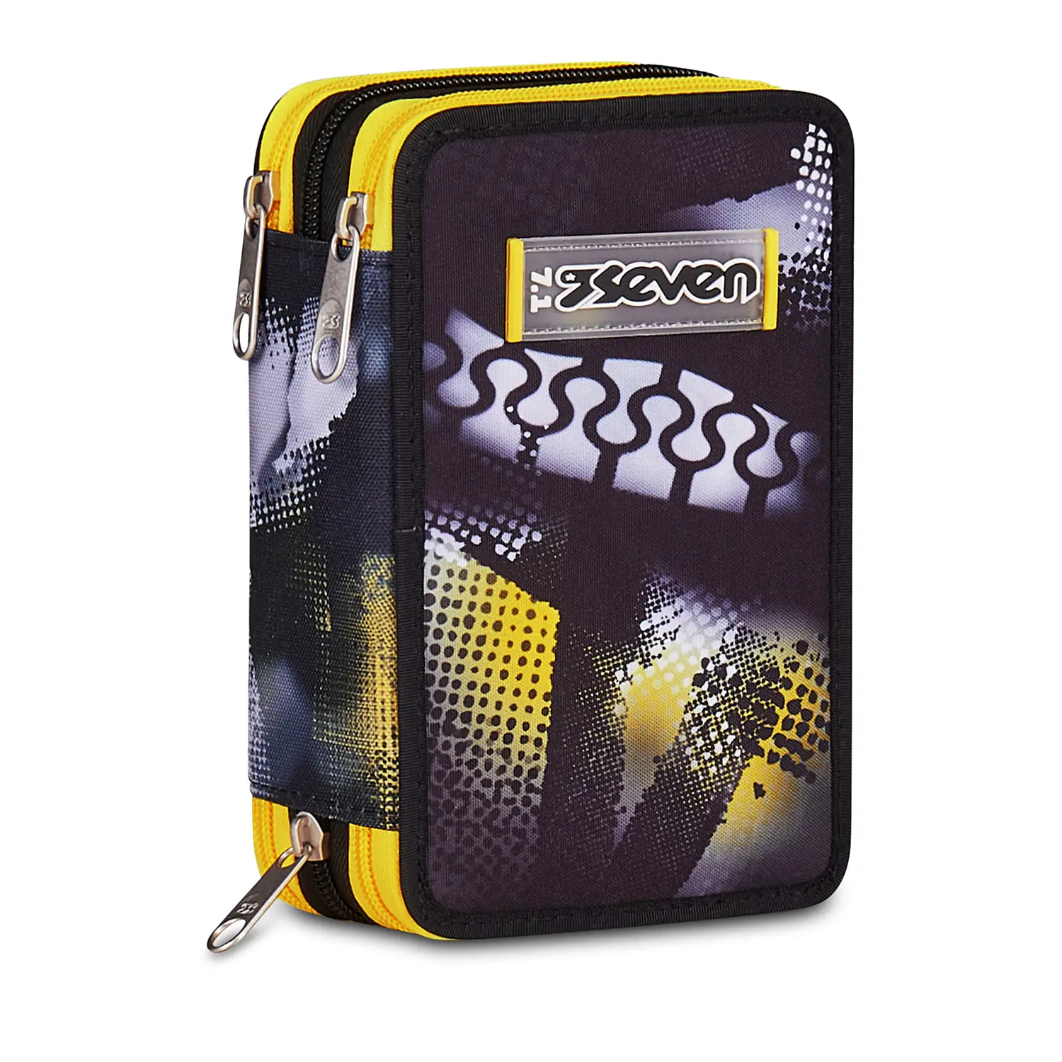 Astuccio 3 Zip Seven Golden Paint 45pz - astucci colori