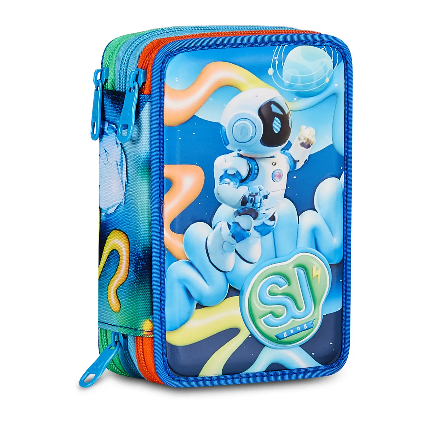 Astuccio 3 Zip SJ Gang Space Ride 3D Completo 45 Pezzi - astucci colori