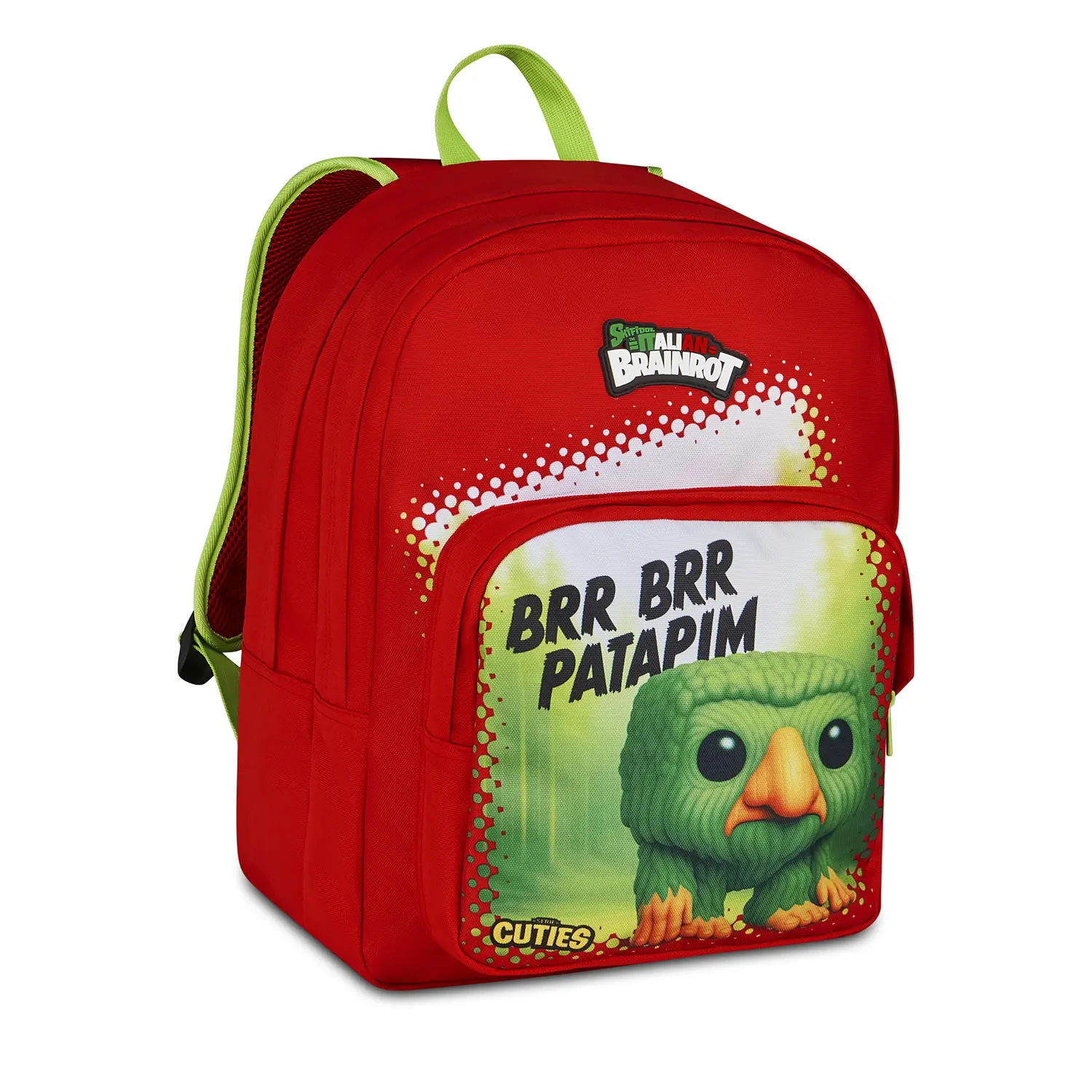 Zaino Scuola Brainrot Brr Brr Patapim 31L - zaini scuola