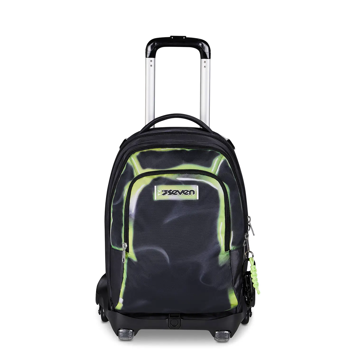Shadows Of Color Zaino 43 Litri con Trolley Jack 8wd Detach Lime Punch - zaini trolley