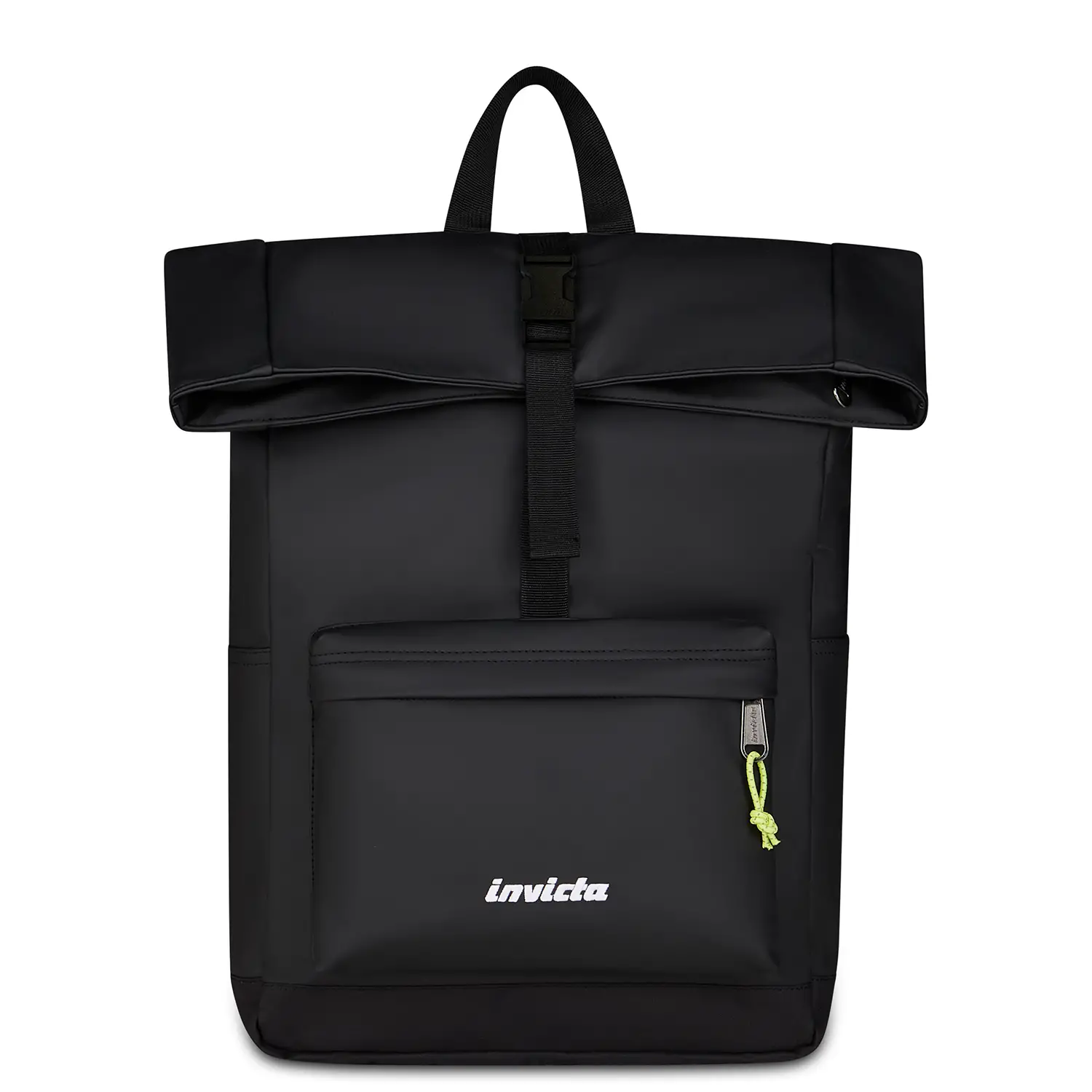 Zaino Invicta Act Fold Slim City 20 Litri Porta PC 15,6" Jet Black - valige e borse da viaggio
