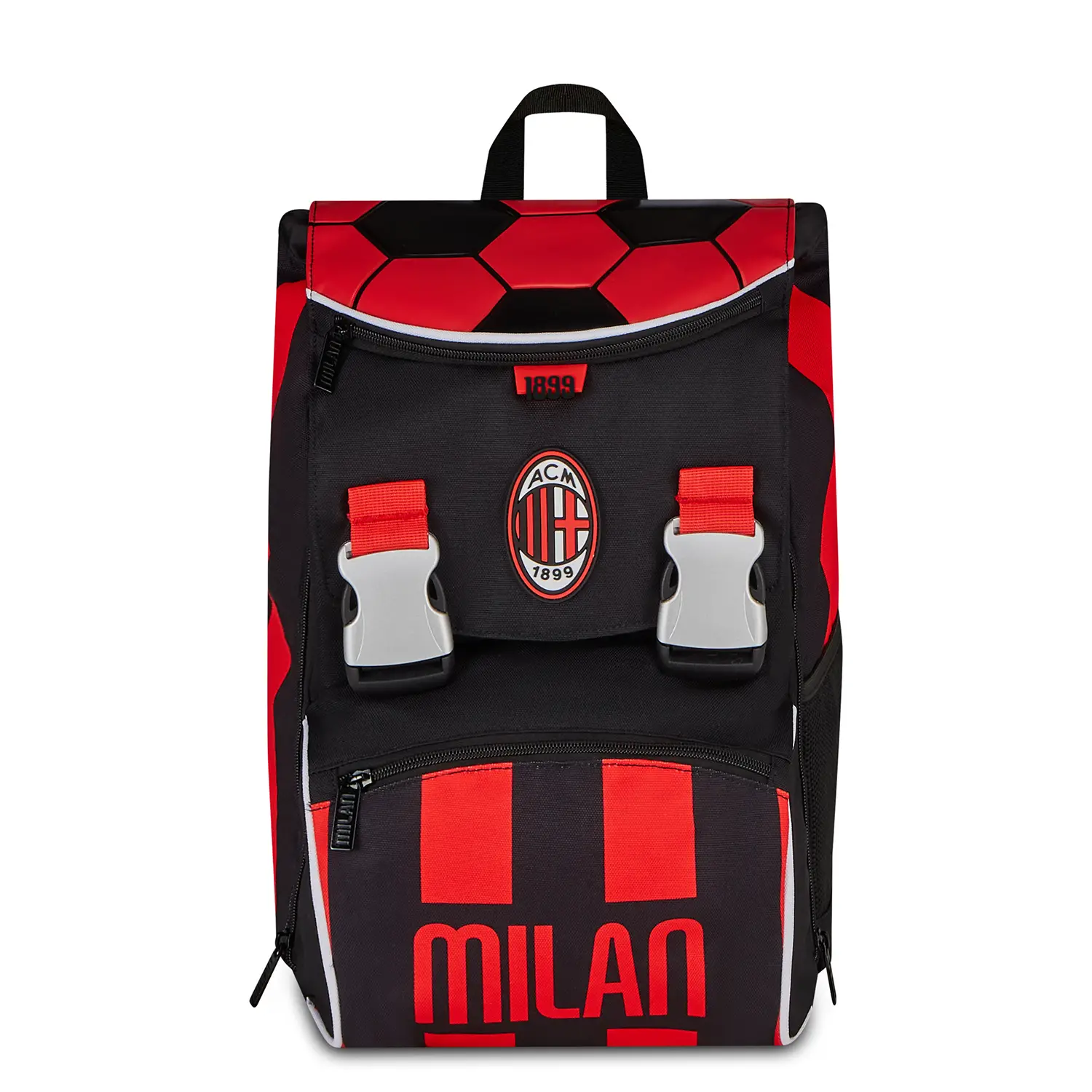 Milan Est.1899 Zaino Estensibile 24 Litri Sdoppiabile Big - zaini scuola
