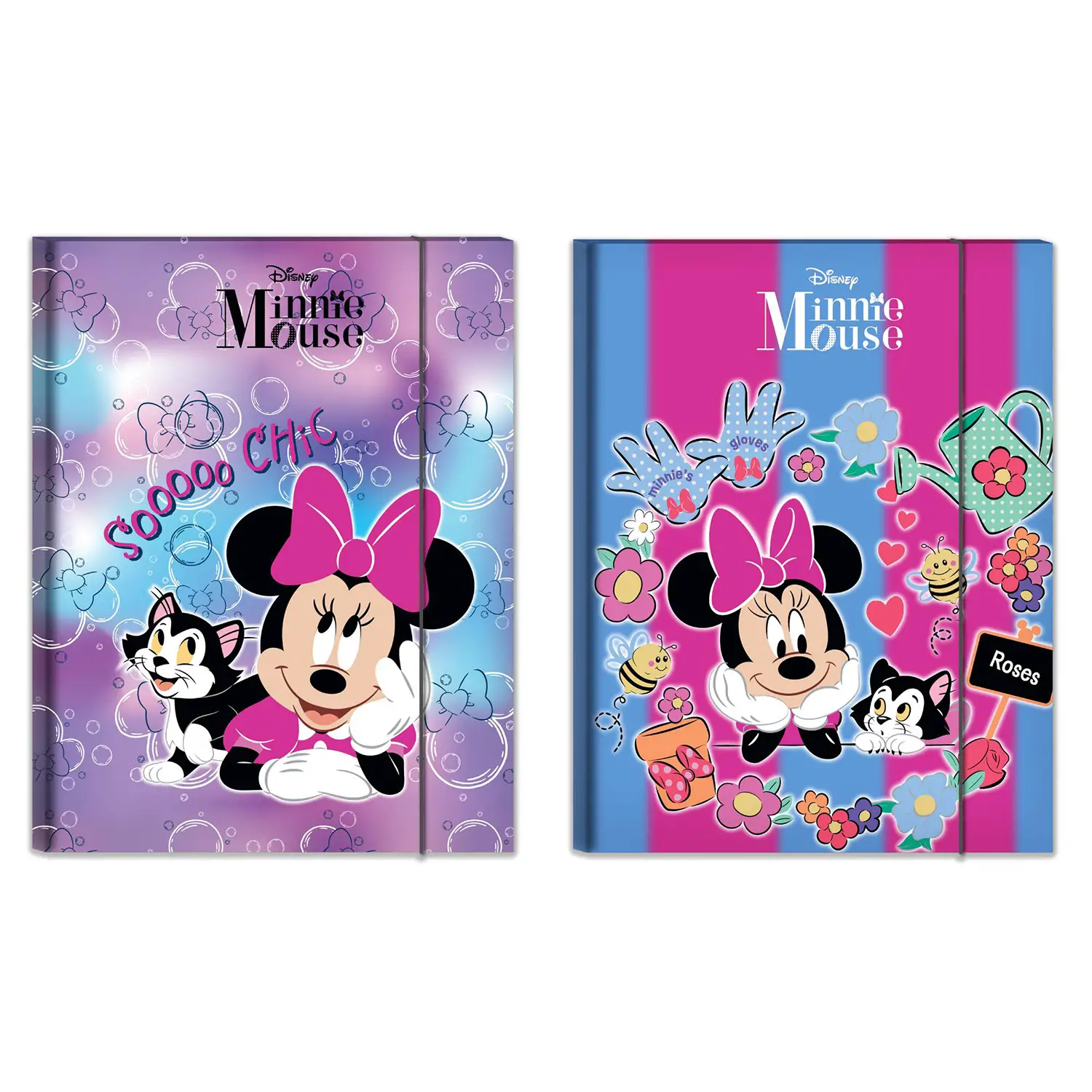 Minnie Cartellina con Elastico Dorso 1 cm - Archiviazione