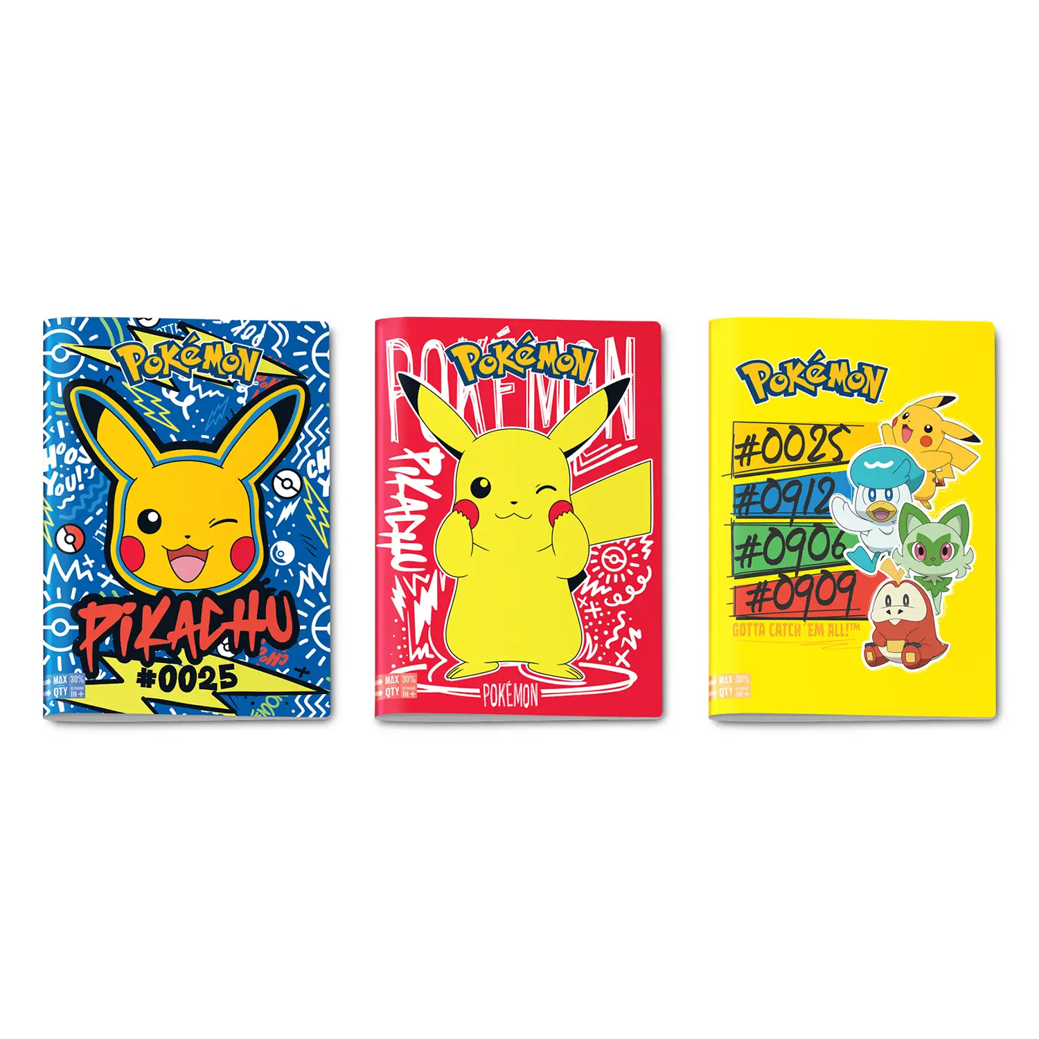 Pokemon Quaderno A4 Maxi 96/100 Rigatura 10 M - Cancelleria varia