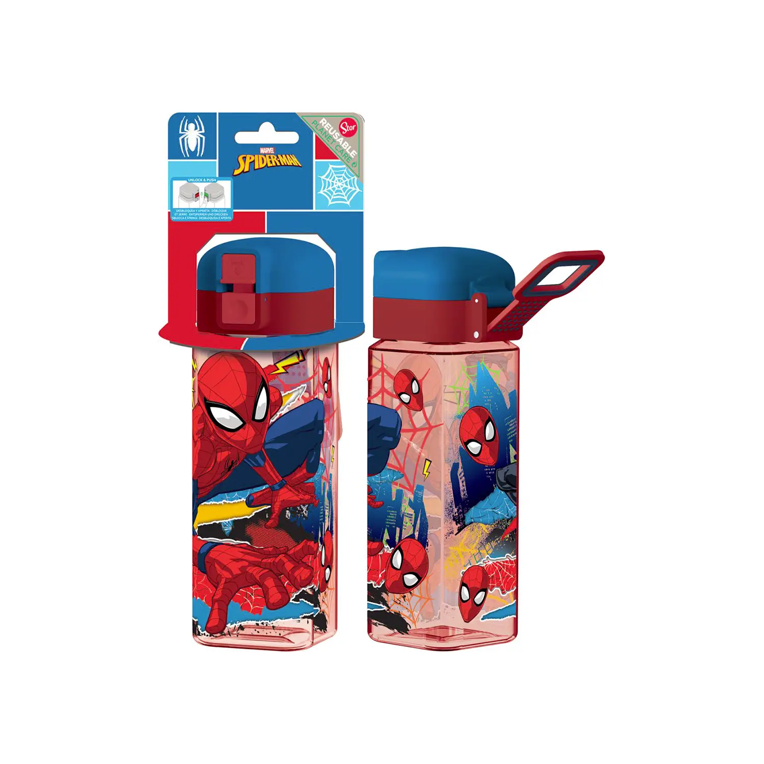 Spiderman Borraccia Ecozen ml.550 -