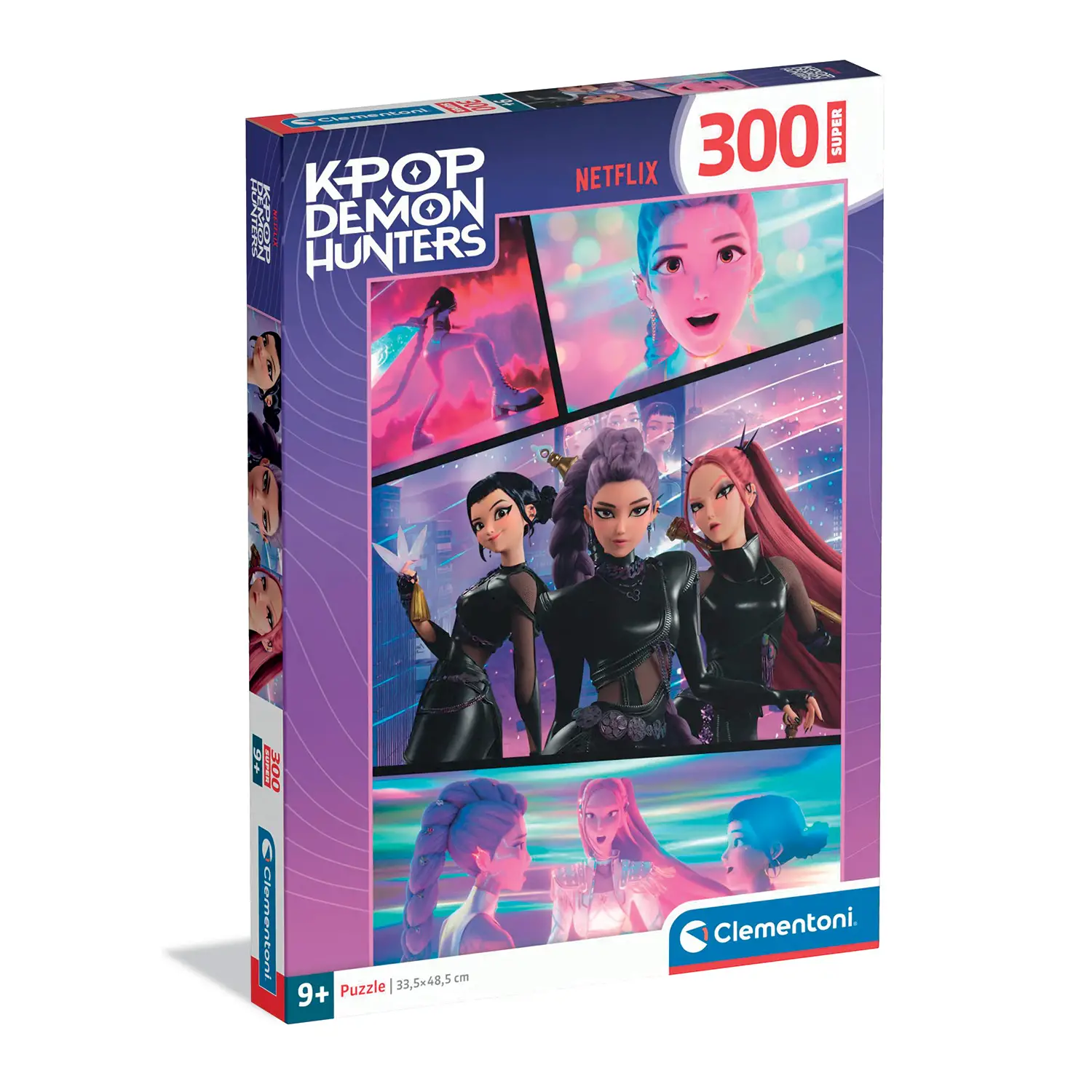 Puzzle 300 Pezzi Super K Pop Demon Hunters - Puzzle in cartone