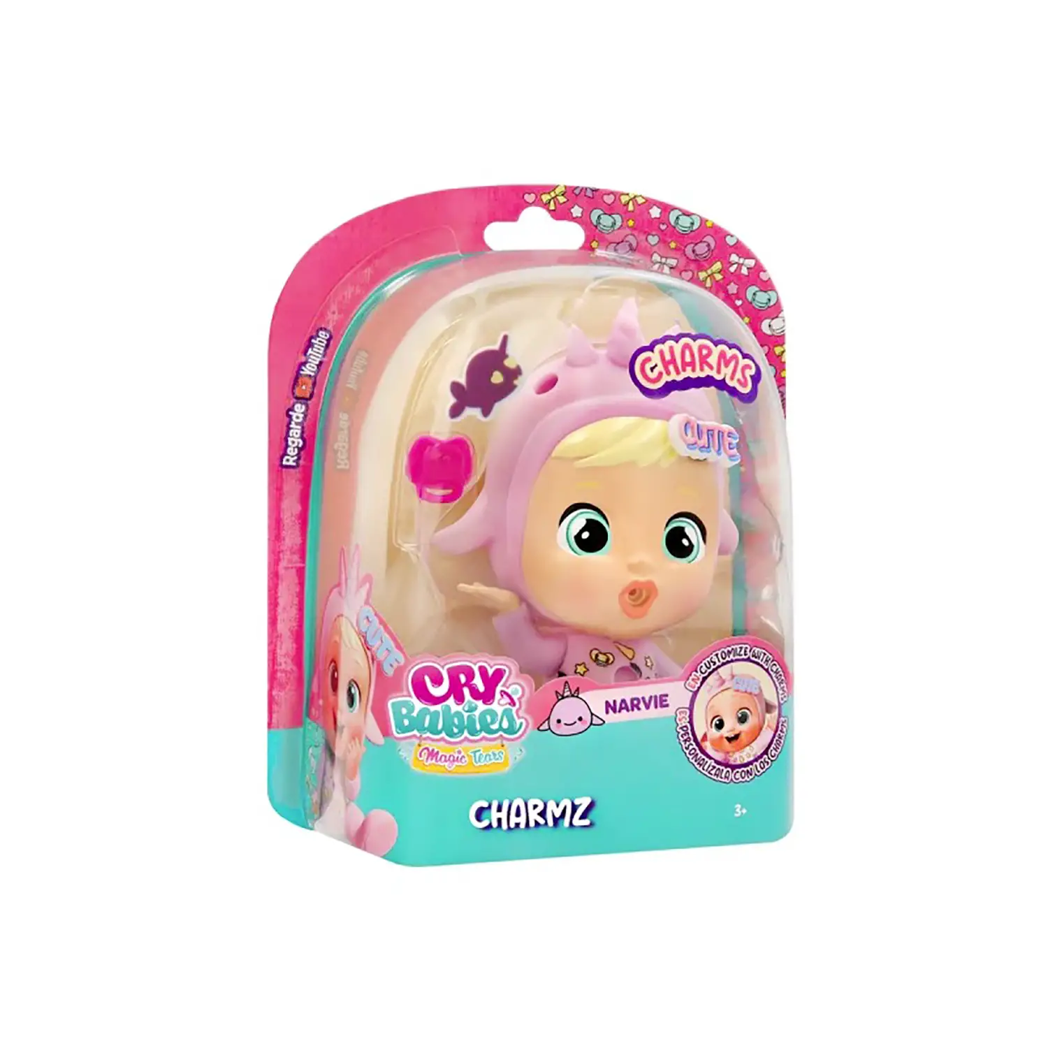Bambola Cry Babies Magic Tears Charmz Narvie - collezionabili bambina