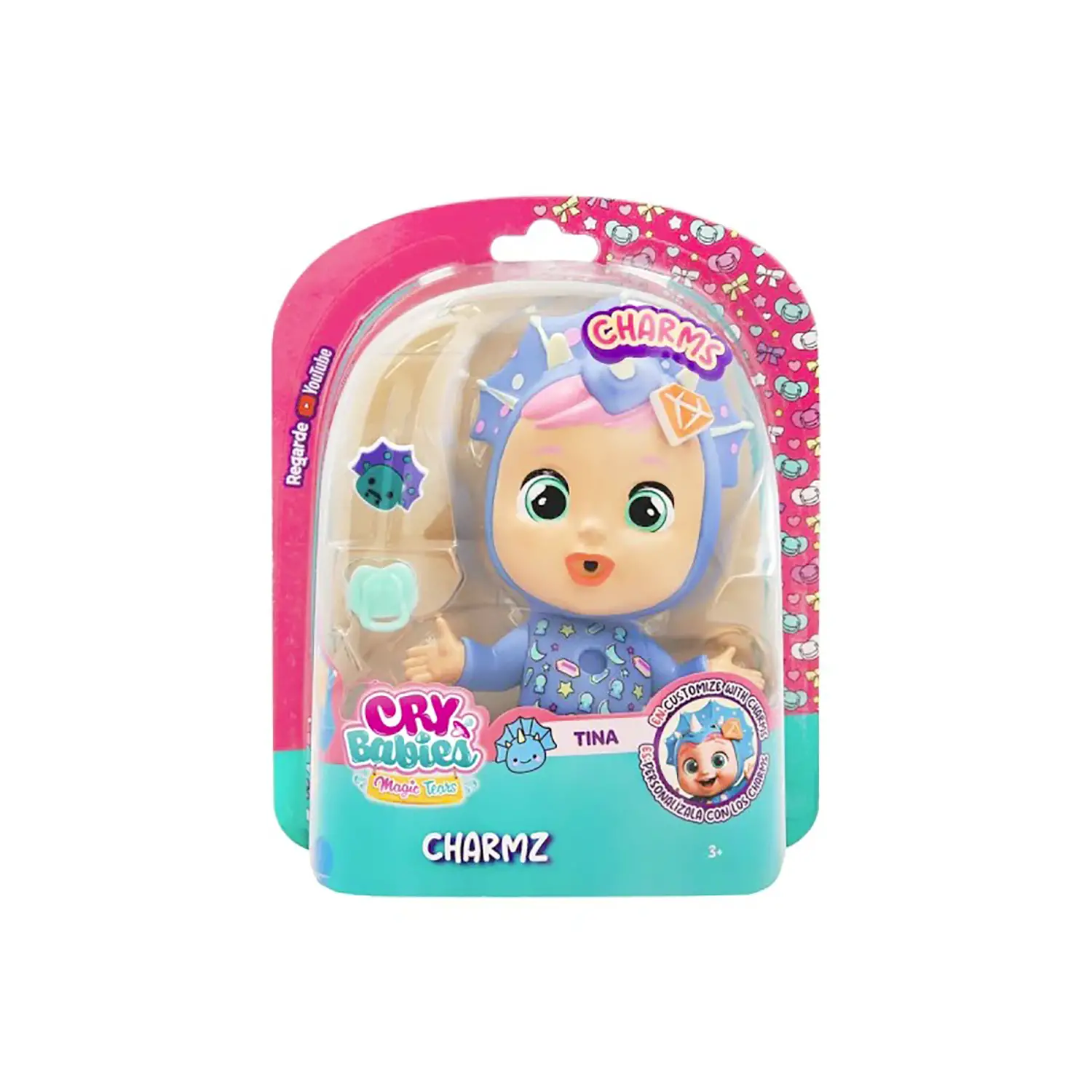 Bambola Cry Babies Magic Tears Charmz Tina - collezionabili bambina