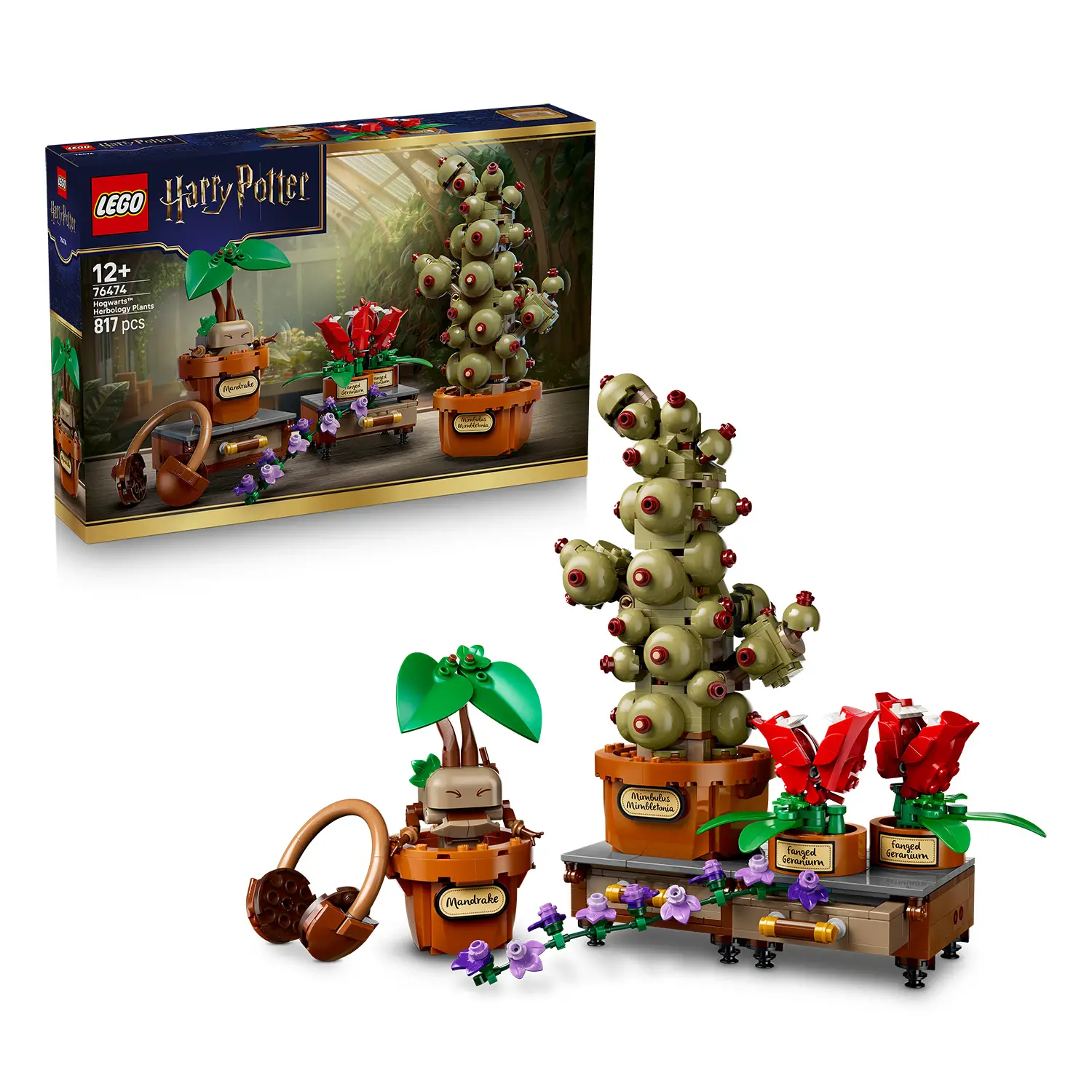 LEGO Harry Potter Piante di Erbologia di Hogwarts 76474 - lego