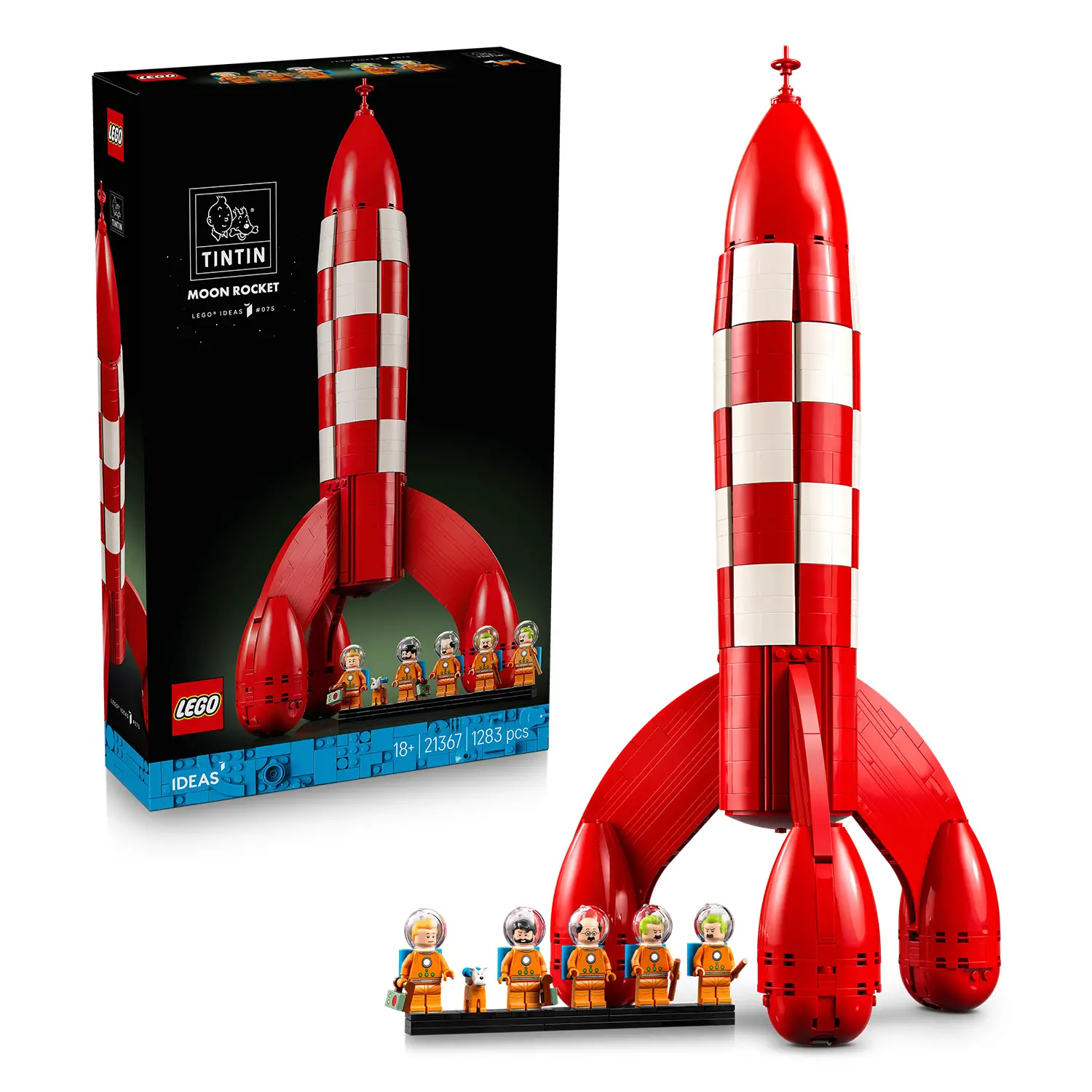 LEGO Ideas 21367 Razzo Tintin Set Spaziale da Collezione - lego
