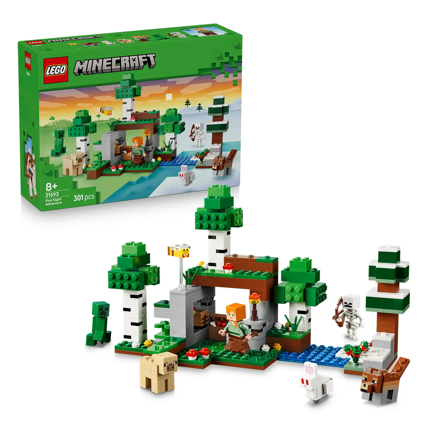 LEGO Minecraft Avventura della Prima Notte 21593 - lego