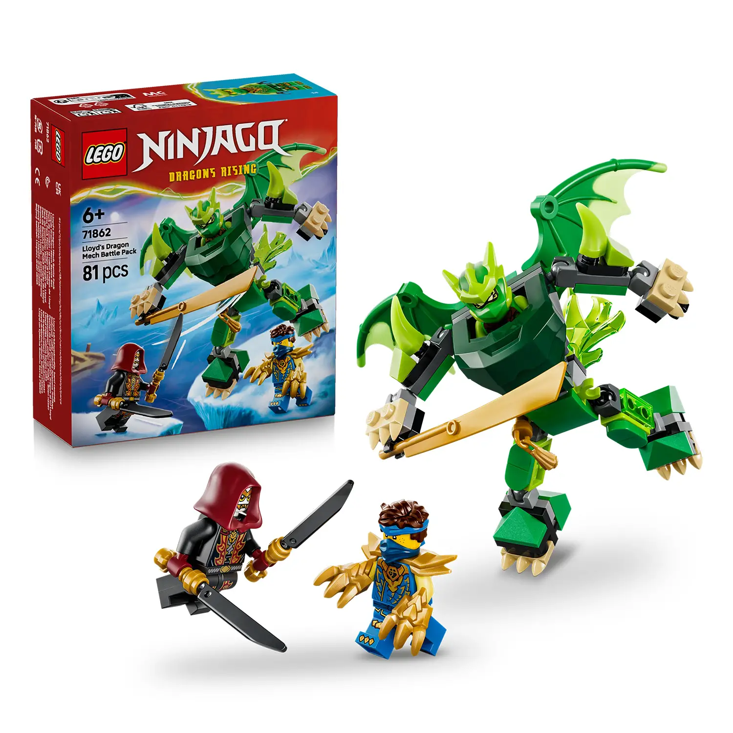 LEGO NINJAGO Battle Pack Mech Drago di Lloyd 71862 - lego