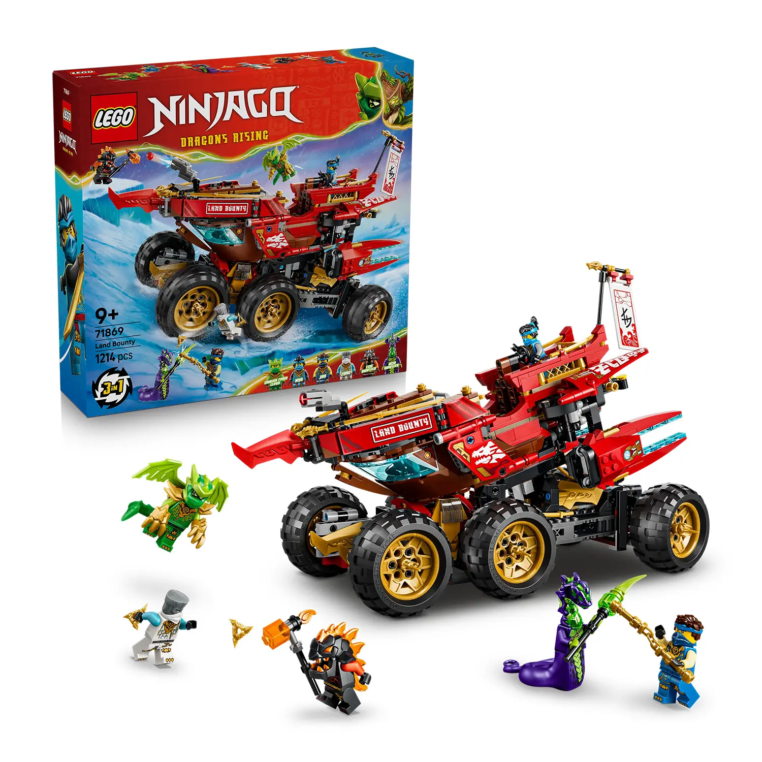 LEGO NINJAGO Bounty di Terra 71869 - lego